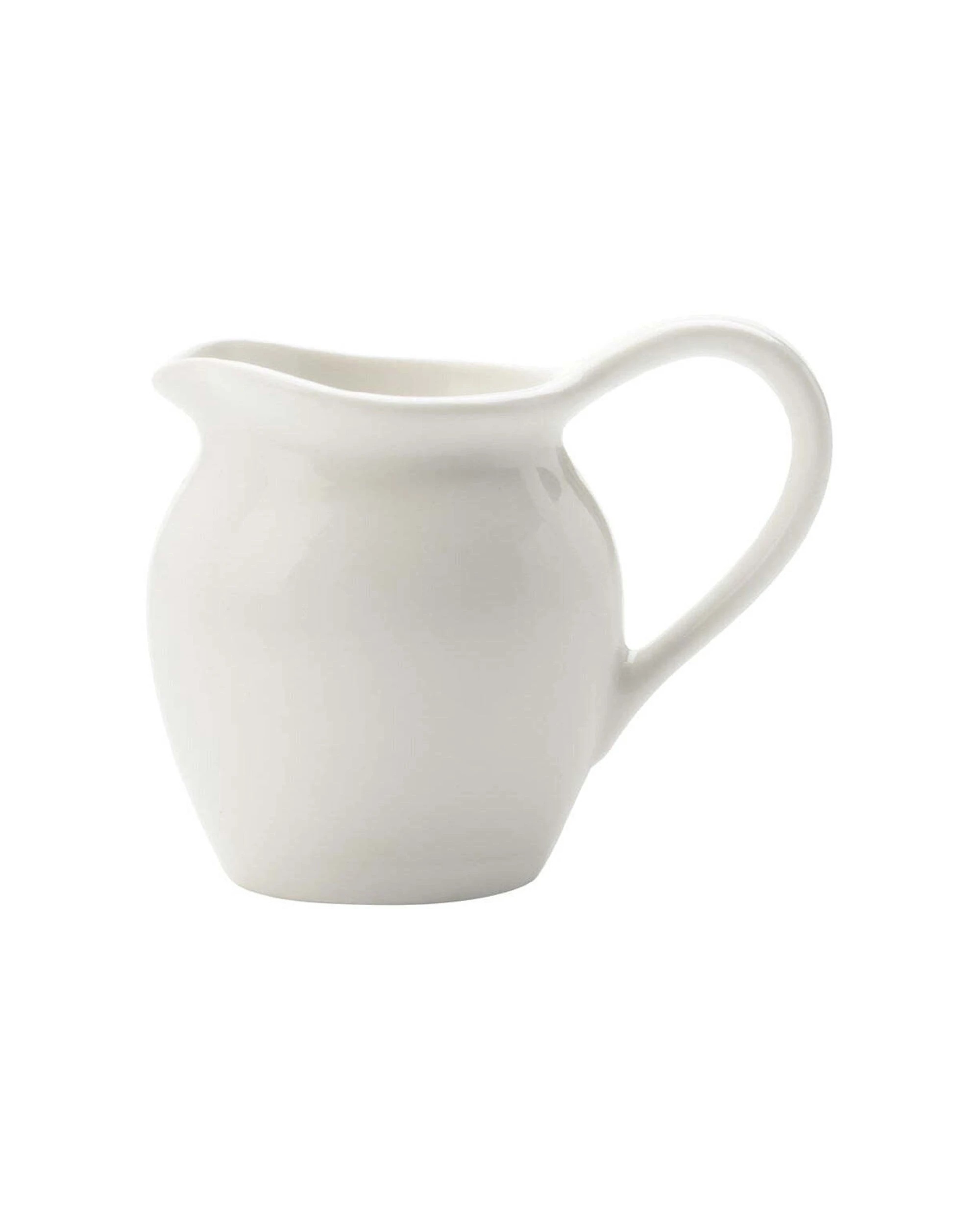2 Maxwell & Williams 4PK White Basics Porcelain Jug With Handle 110ml Set Porcelain Jugs - White, 2 of 2