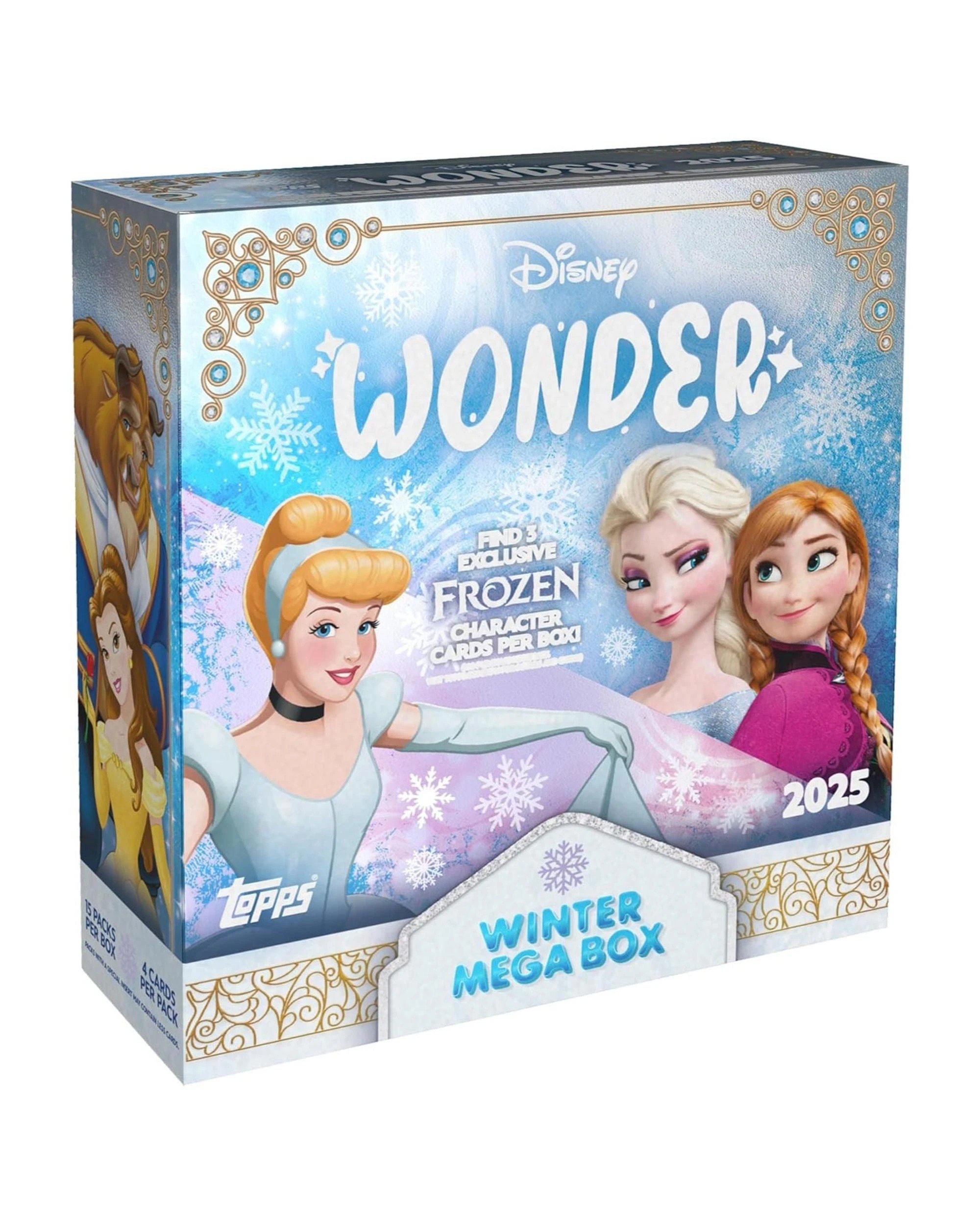 1 Topps 2025 Disney Wonder Winter Mega Box, 1 of 9