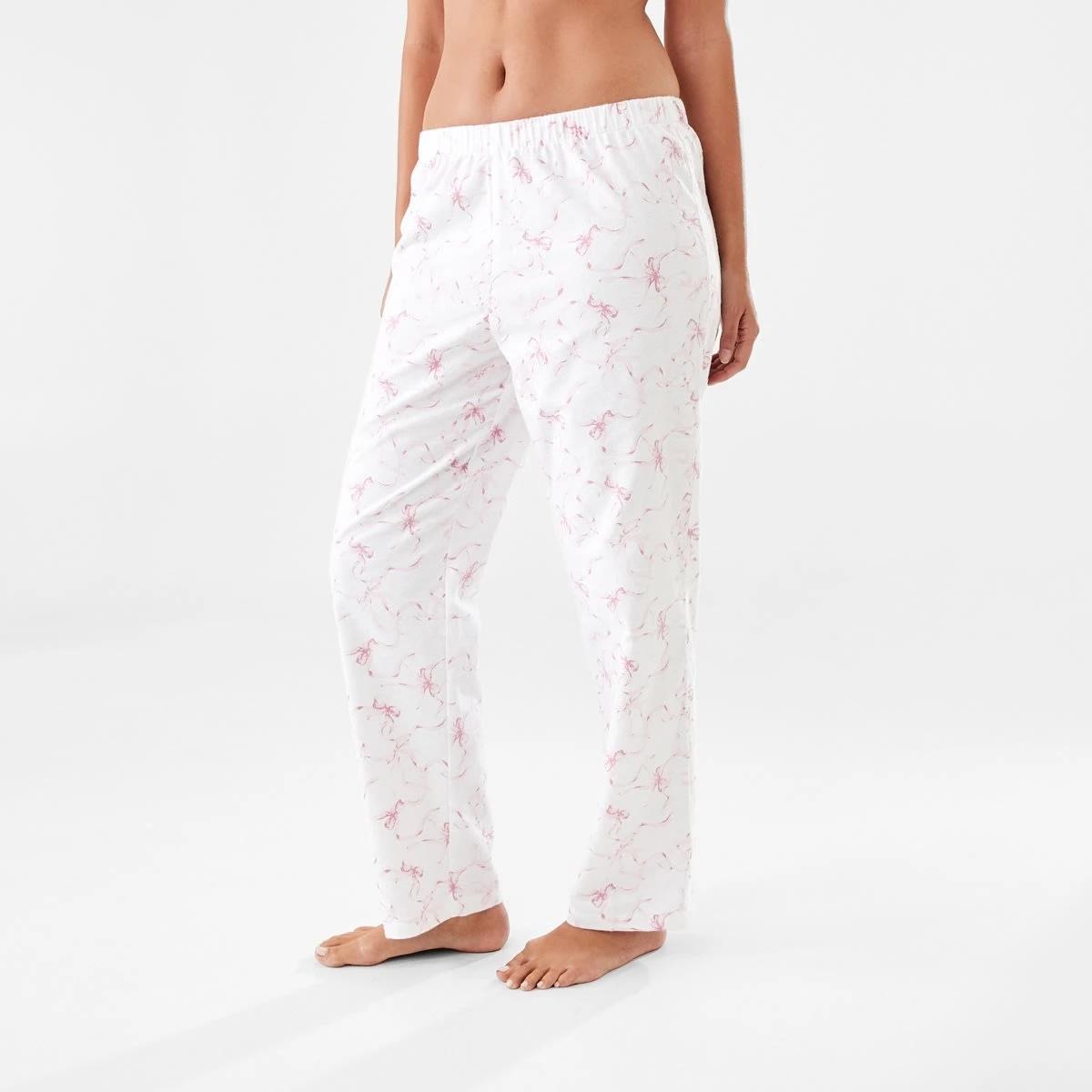 2 Printed Flannel Pants Multi Bow, 2 of 5