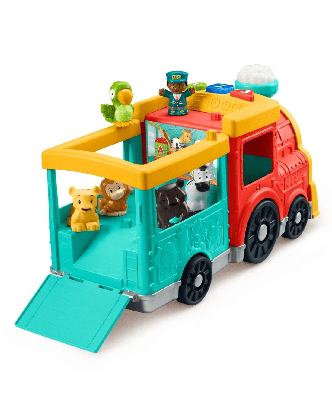 4 Fisher-Price Little People Big ABC Animal Train, 4 of 8