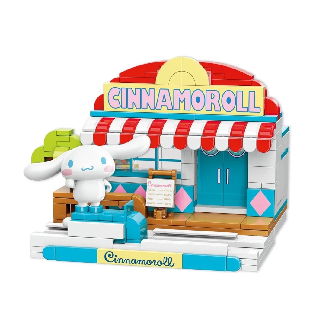 2 316 Piece Keepplay Hello Kitty Cinnamoroll Summer Coconut Ice Dessert Shop Playset, 2 of 7