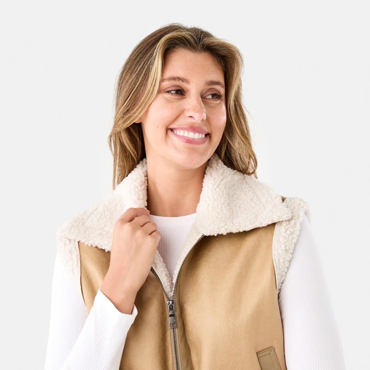 5 Sherpa Vest Dune, 5 of 7