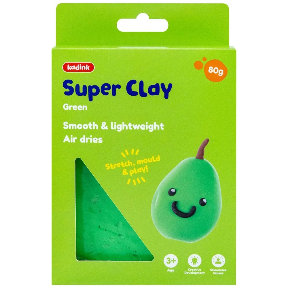 1 Kadink Super Clay 80g Green, 1 of 4