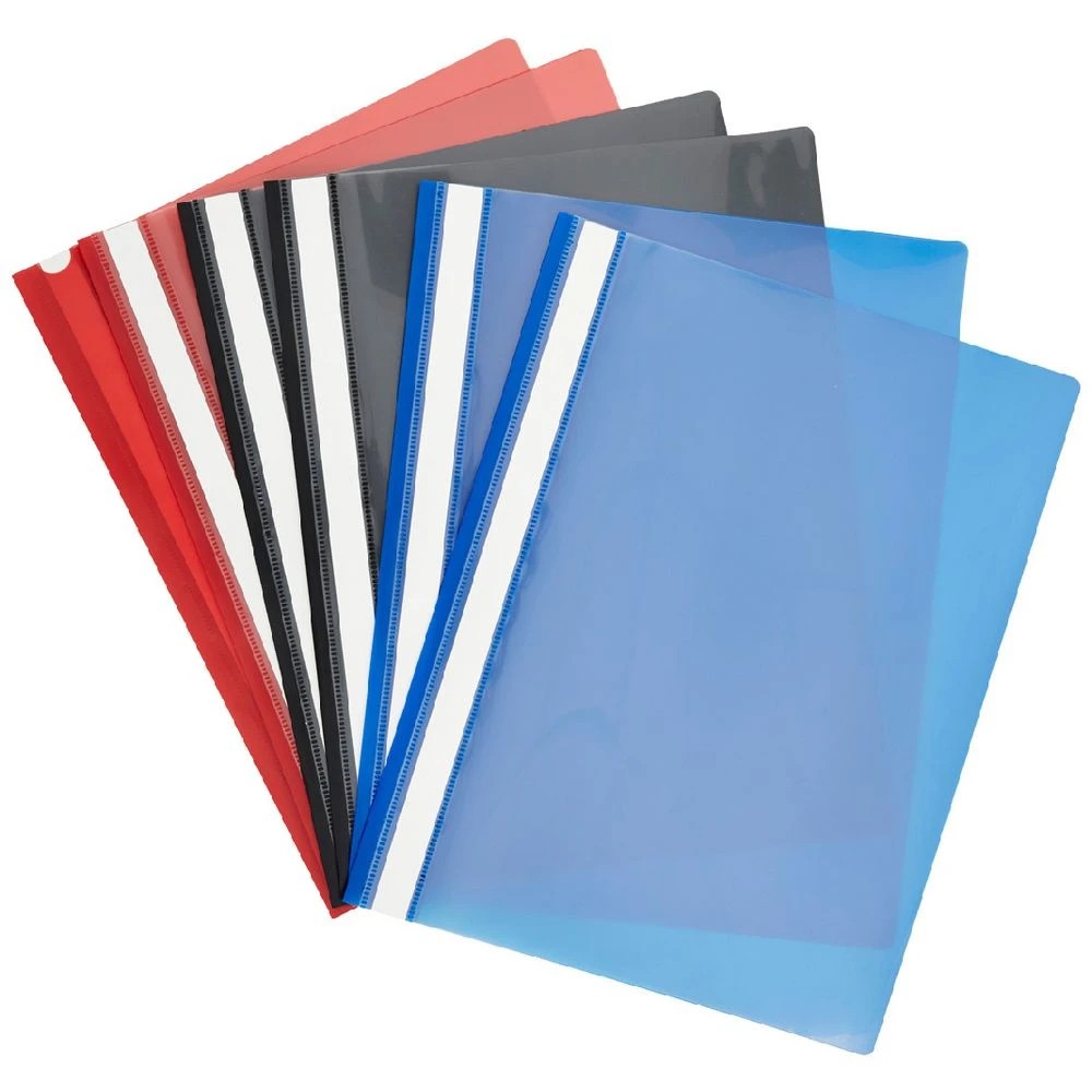 1 Keji Flat File A4 Assorted Colours 6 Pack, 1 of 1