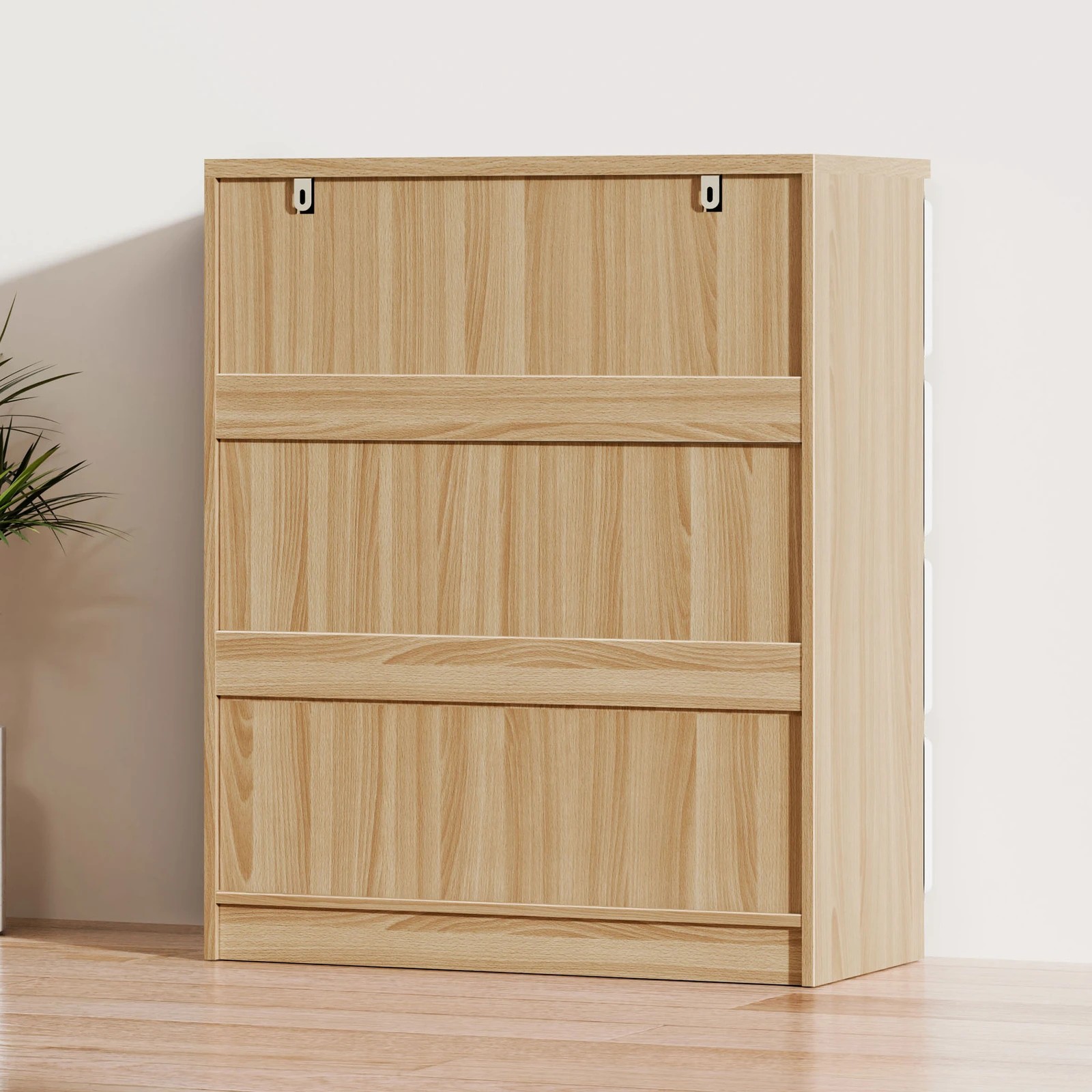 7 Alfordson 5 Chest of Drawers Minimalist Storage Cabinet Dresser - Oak, 7 of 10