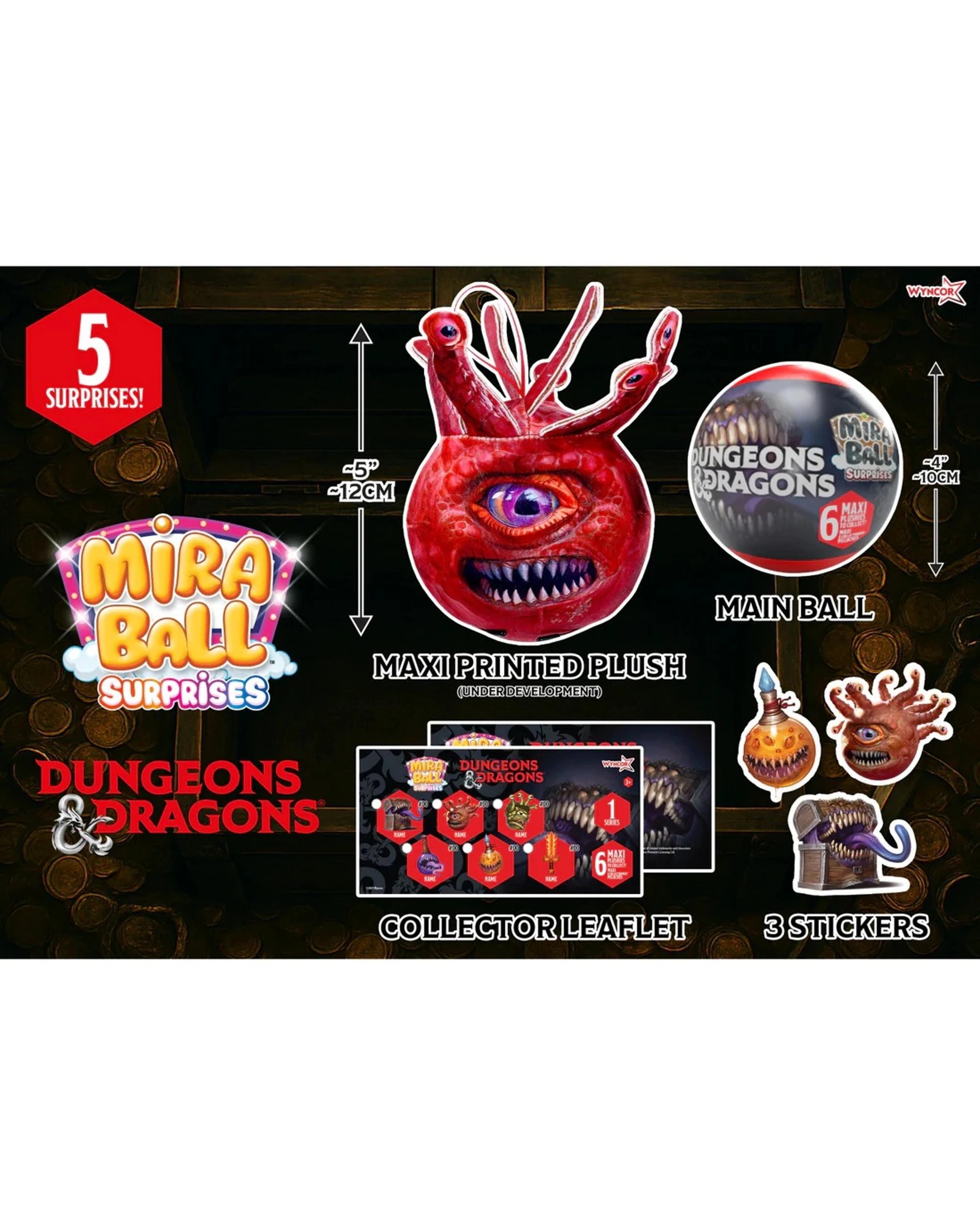 2 Miraball Surprises Dungeons and Dragons Plush Blind Ball, 2 of 10