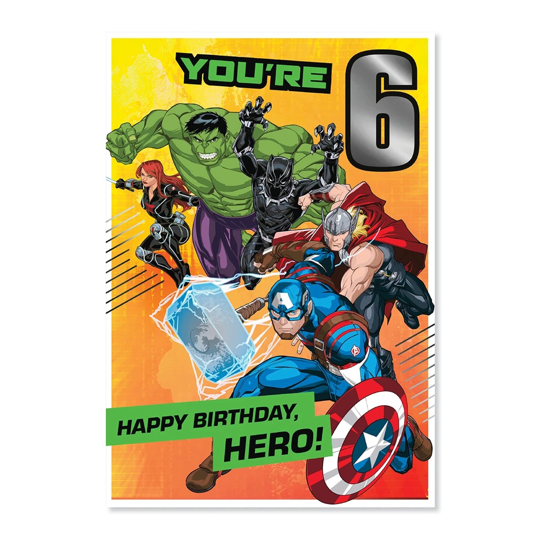 3 Connections from Hallmark 6th Birthday Card - Marvel Avengers, 3 of 3