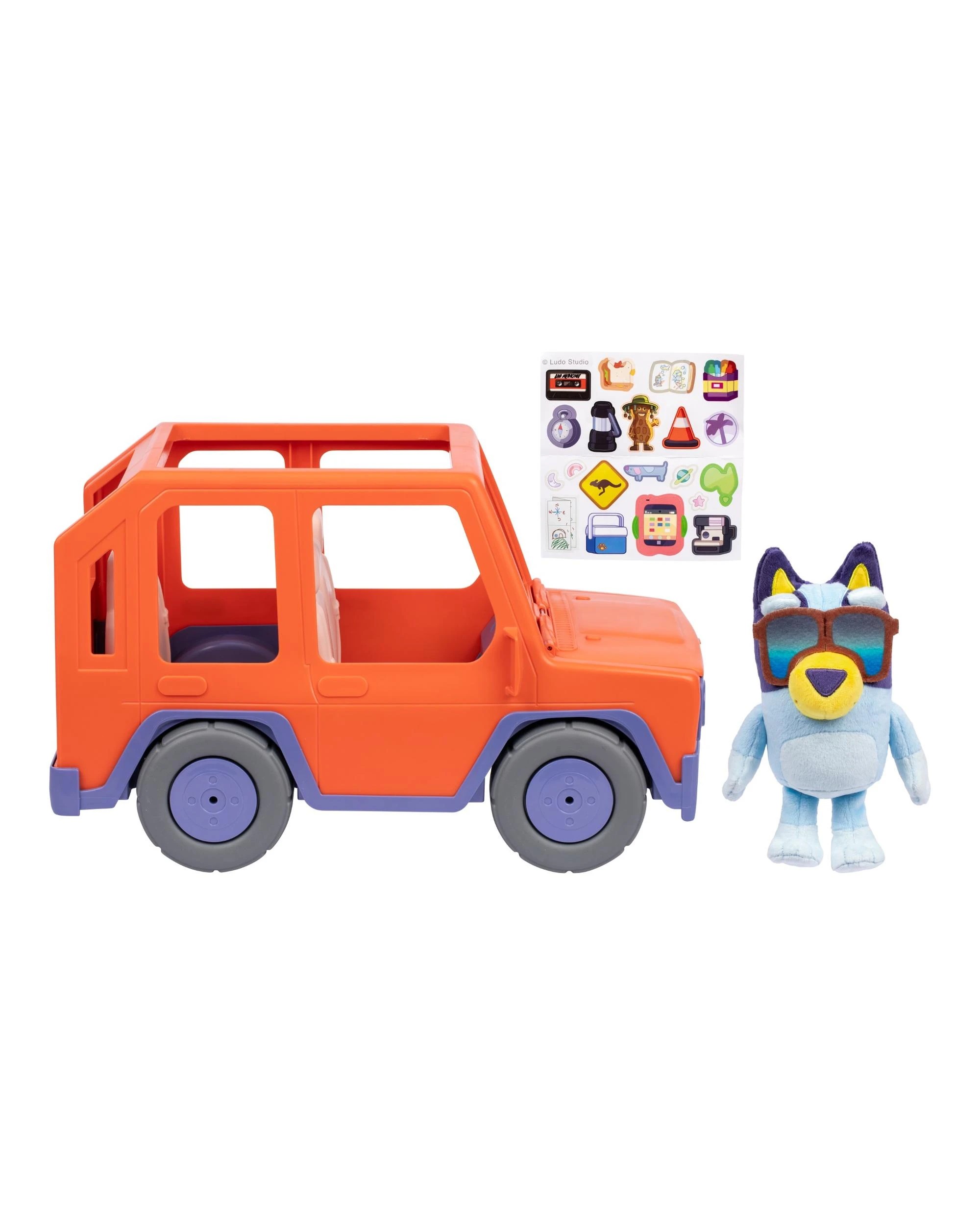 2 Bluey Buddies Big Heeler 4WD and Bluey Toy, 2 of 10