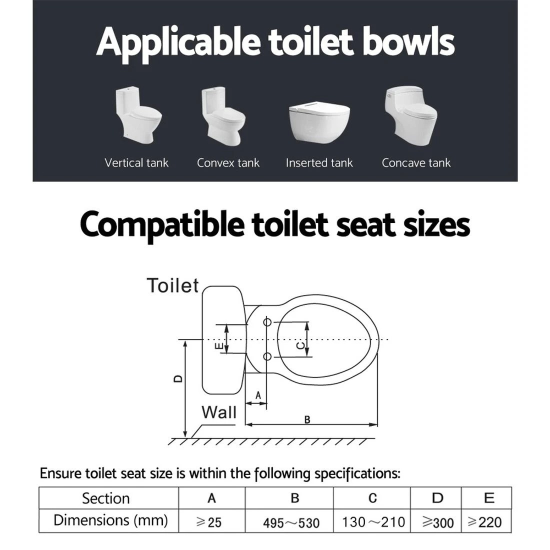 4 Cefito Electric Bidet Toilet Seat Cover Bathroom Spray Water Wash - White, 4 of 4