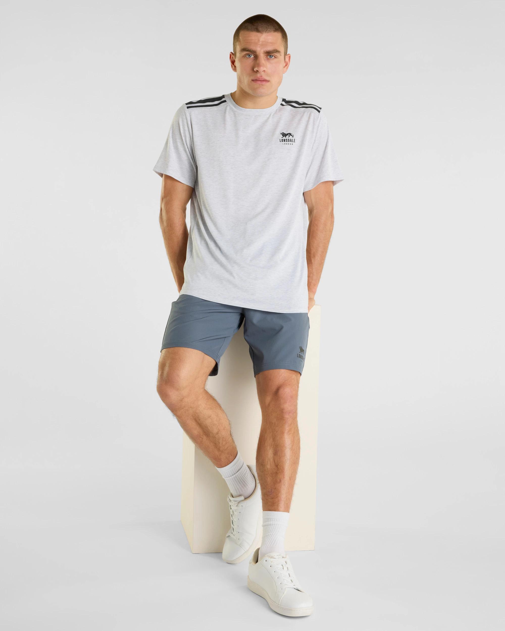 6 Active T-Shirt - Lonsdale London WHITE, 6 of 6