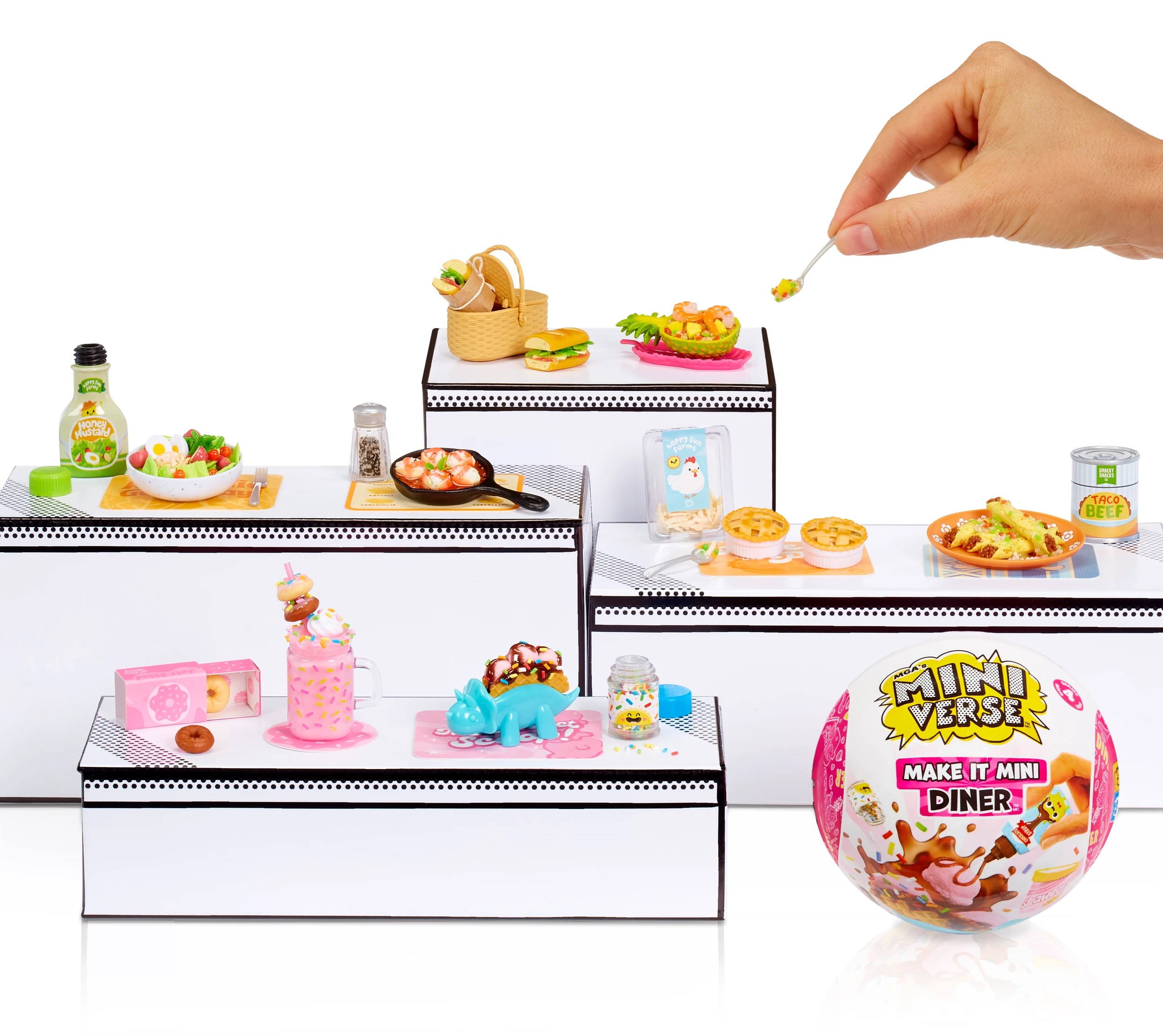 7 MGA's Miniverse: Make It Mini Foods: Diner Series 4 - Assorted, 7 of 7