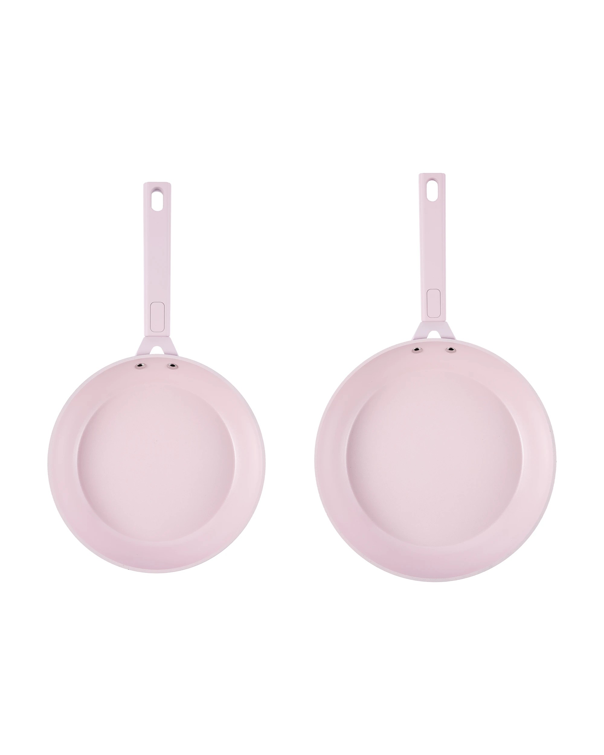2 2 Pack Ceramic Coated Non Stick Fry Pans - Pink, 2 of 7