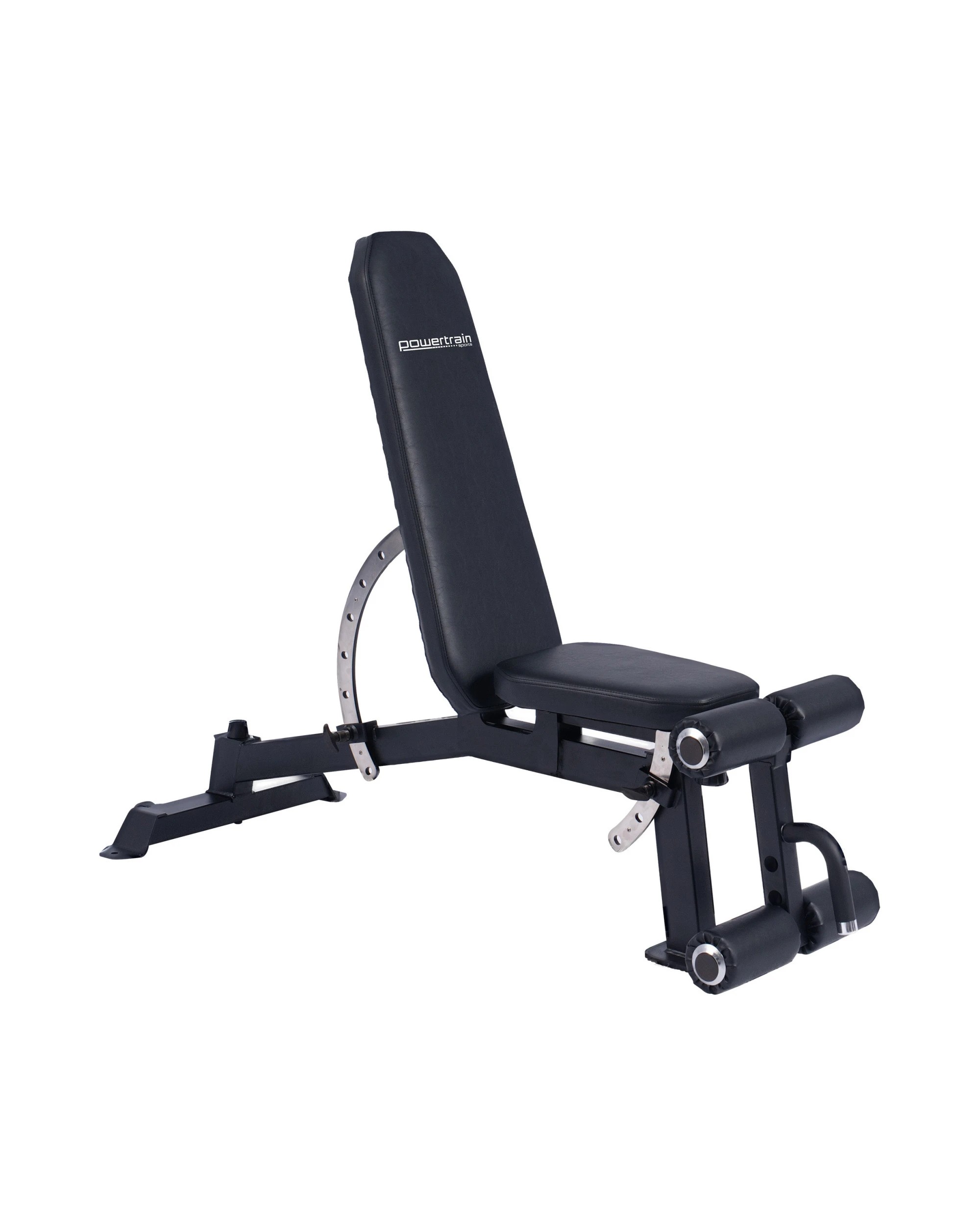 1 Powertrain Multi Workout Bench with Transport Wheels and Adjustable Backrest, 1 of 7