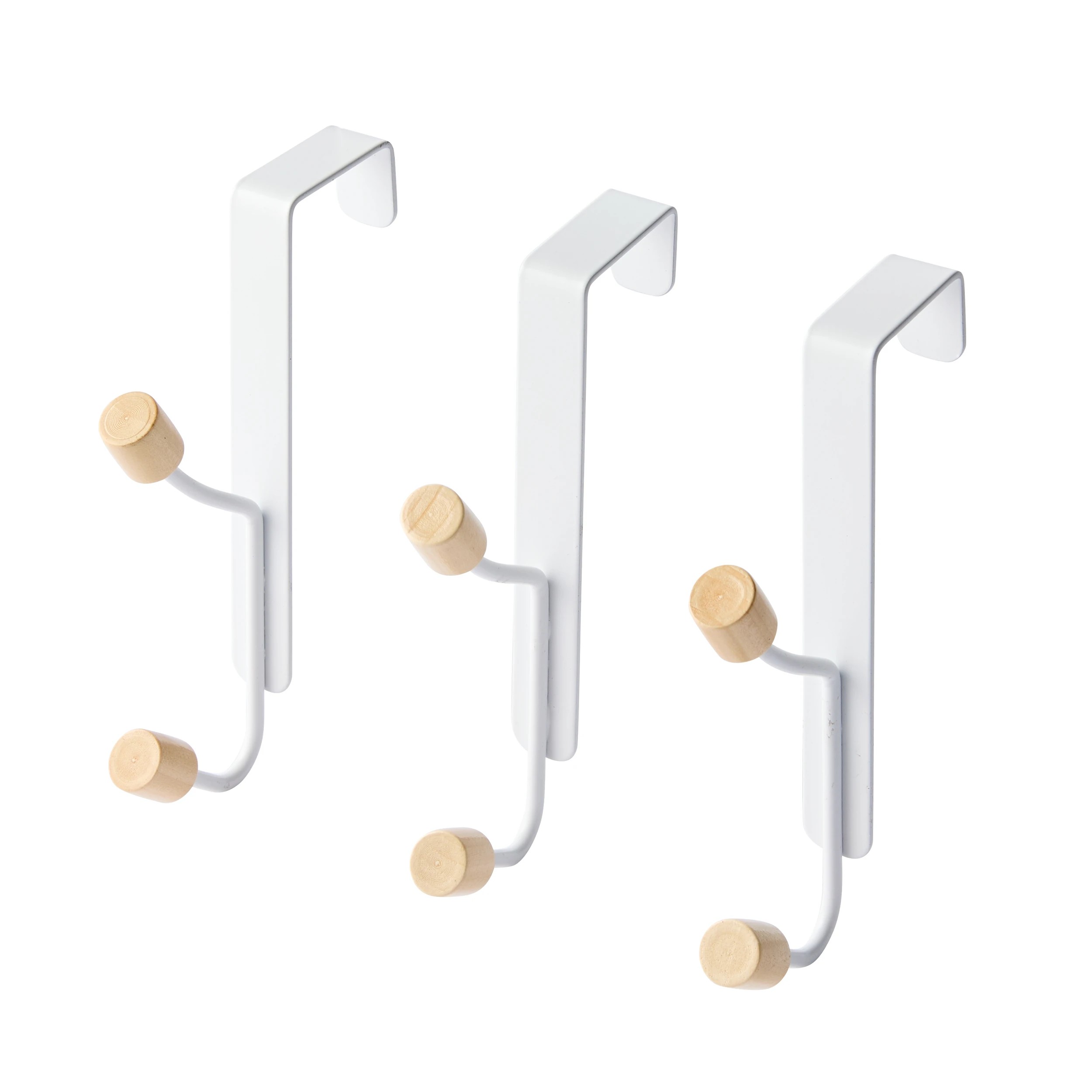 3 3 Pack Over The Door Hooks, 3 of 9