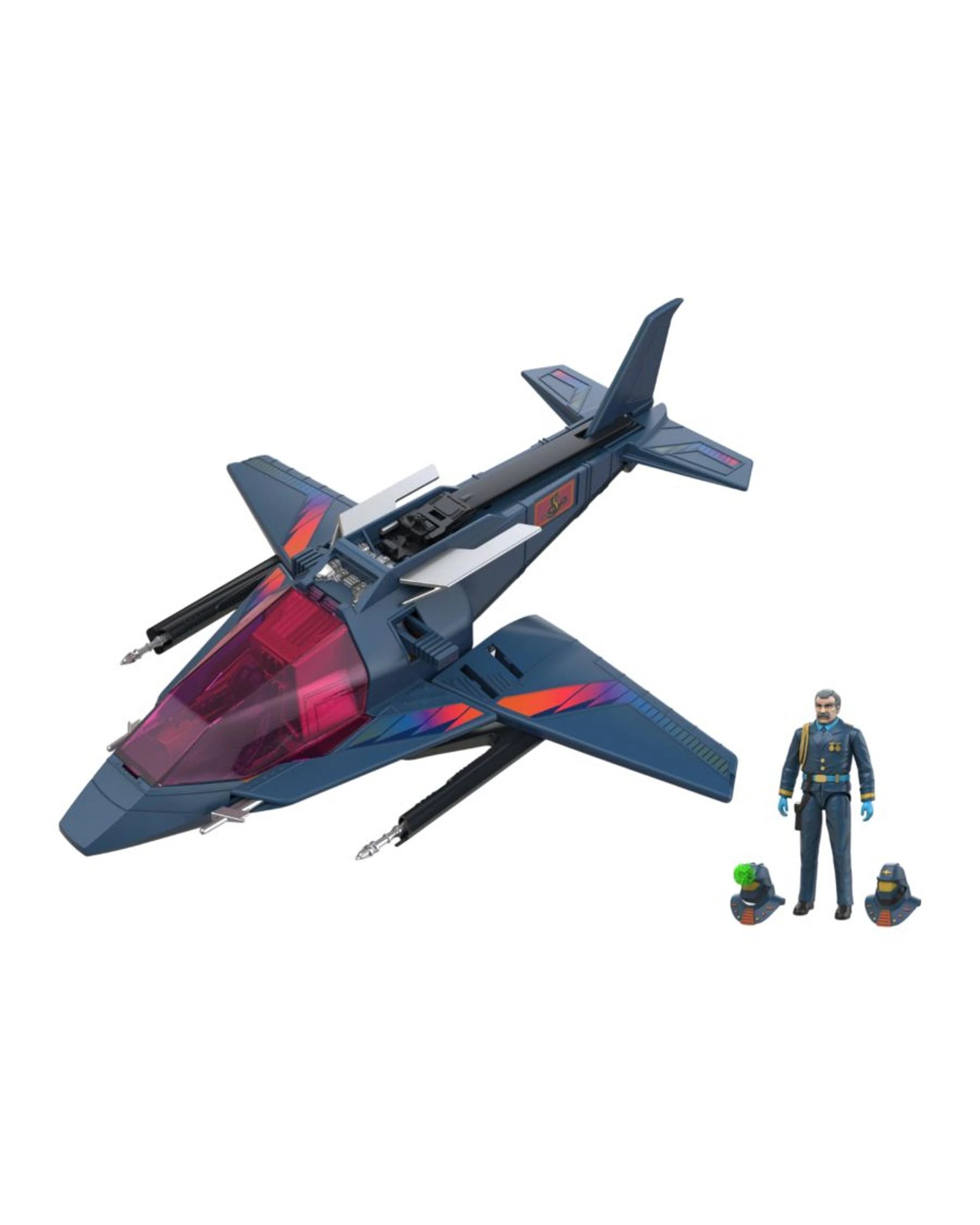 2 M.A.S.K. High Tech Helicopter Vehicle and Action Figure, 2 of 3