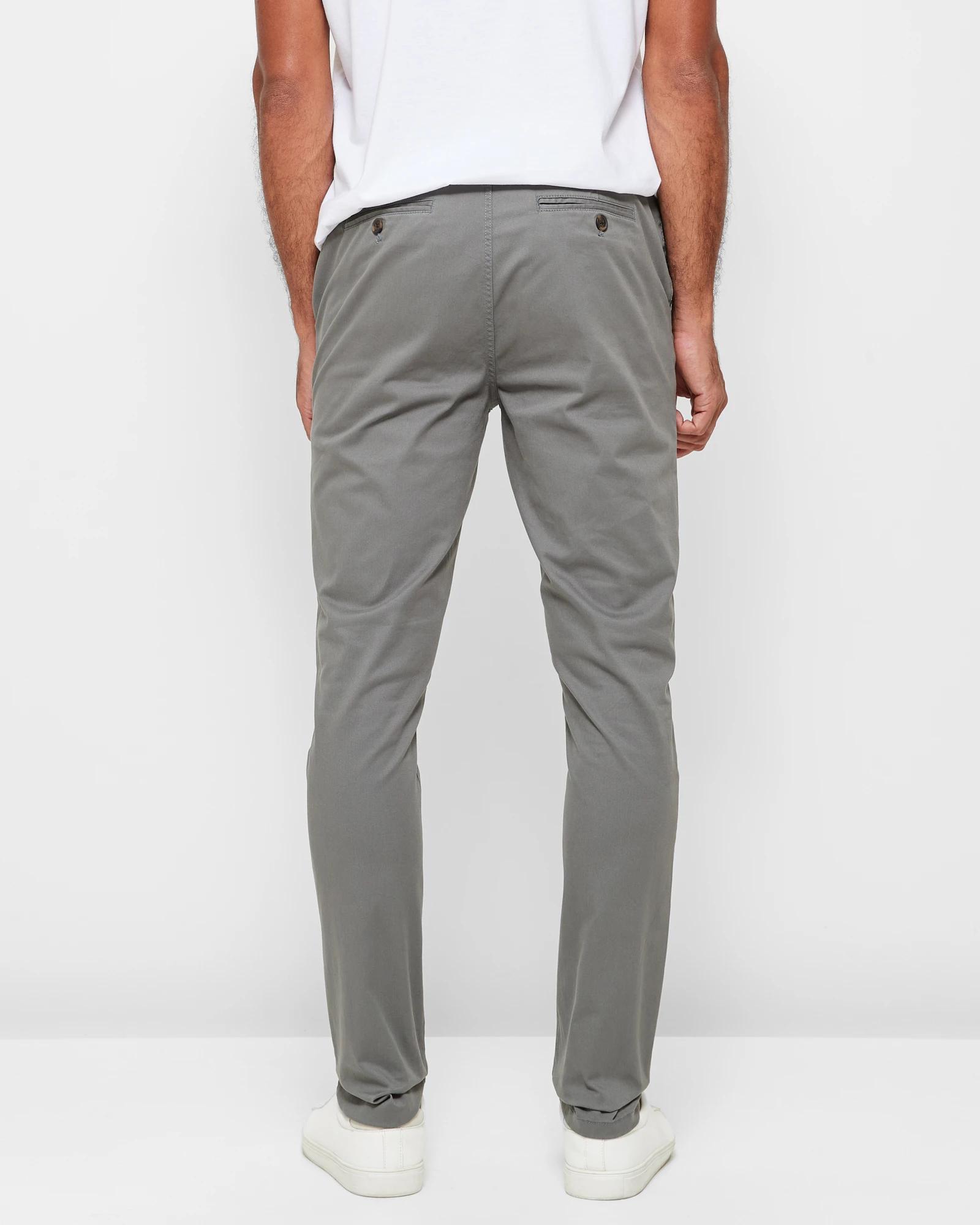 4 Target Slim Chino Pants GUNMETAL, 4 of 5