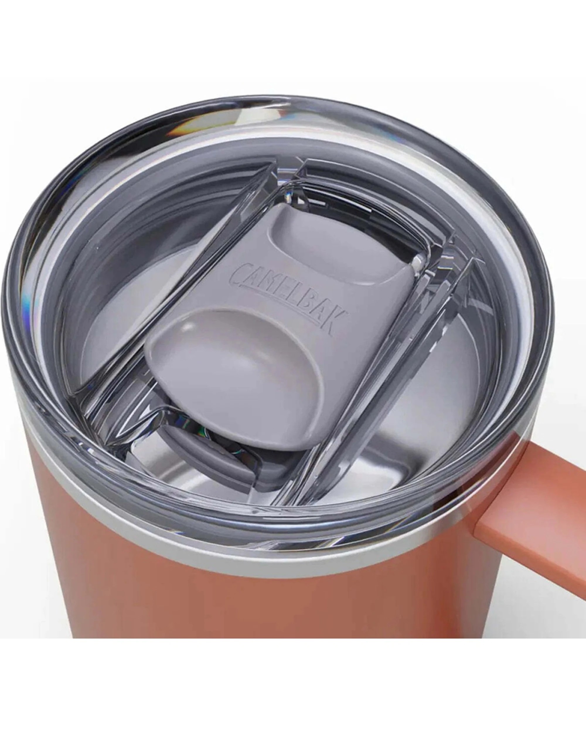 2 Camelbak Thrive Insulated Stainless Steel Leakproof Mug Soft Handle 500ml Sierra - Red, 2 of 4