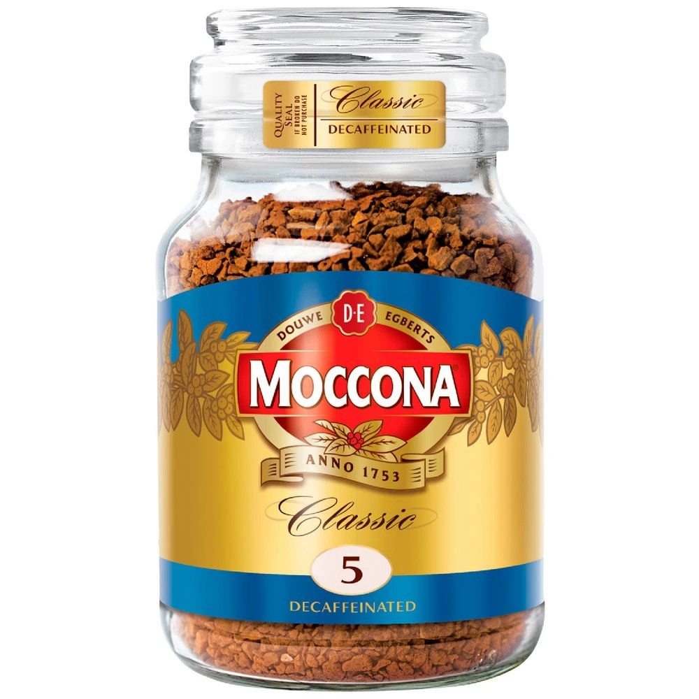 1 Moccona Classic Decaffeinated Coffee 100g, 1 of 2