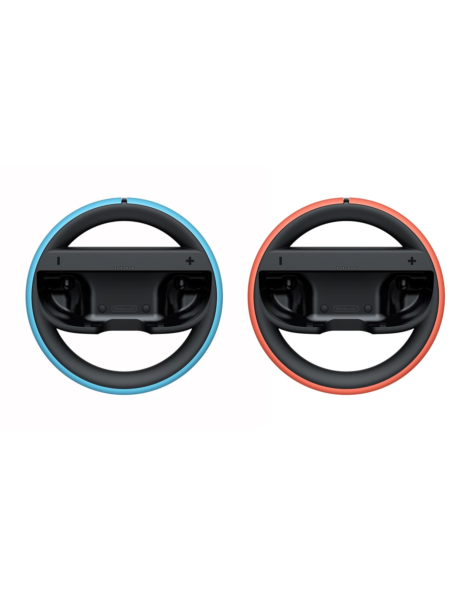 4 Nintendo Switch Joy-Con 2 Wheel Accessory 2-Pack - Blue,Red, 4 of 5