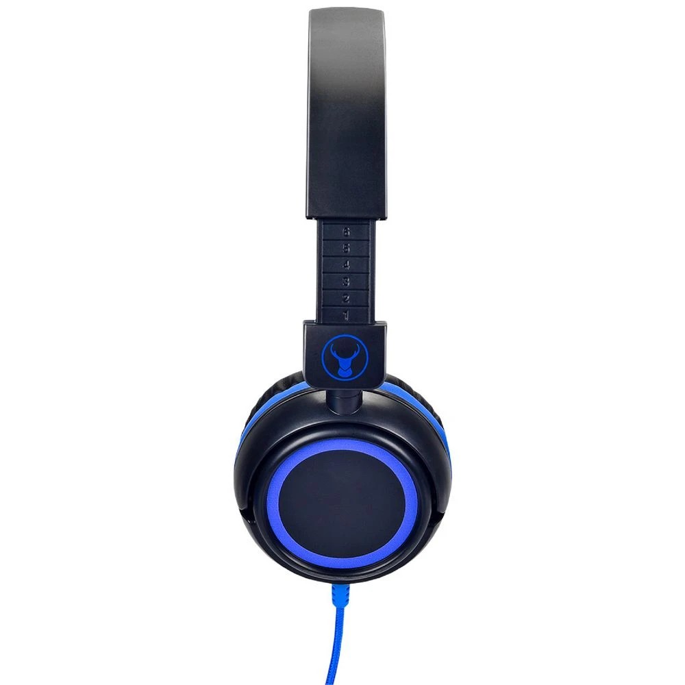 2 BONELK Comfort Kids Wired Headphones Black/Blue, 2 of 7
