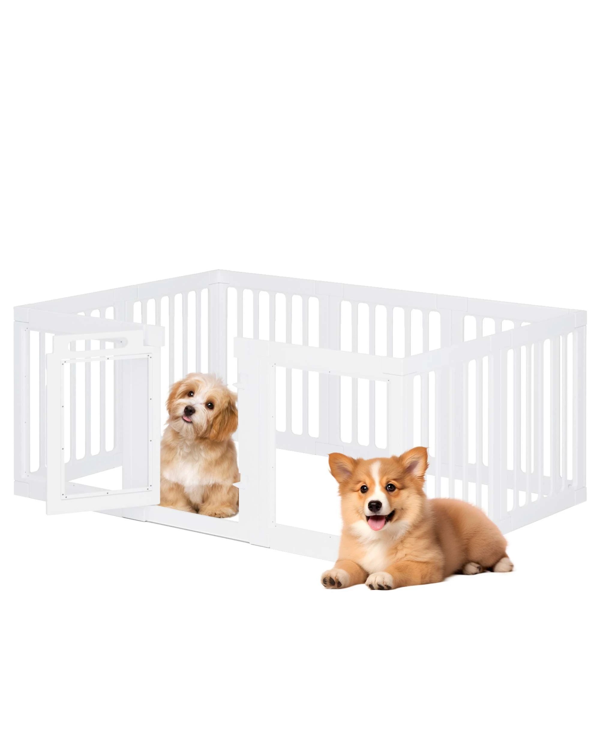 7 Advwin Pet Playpen Enclosure Pet Fence, 7 of 8