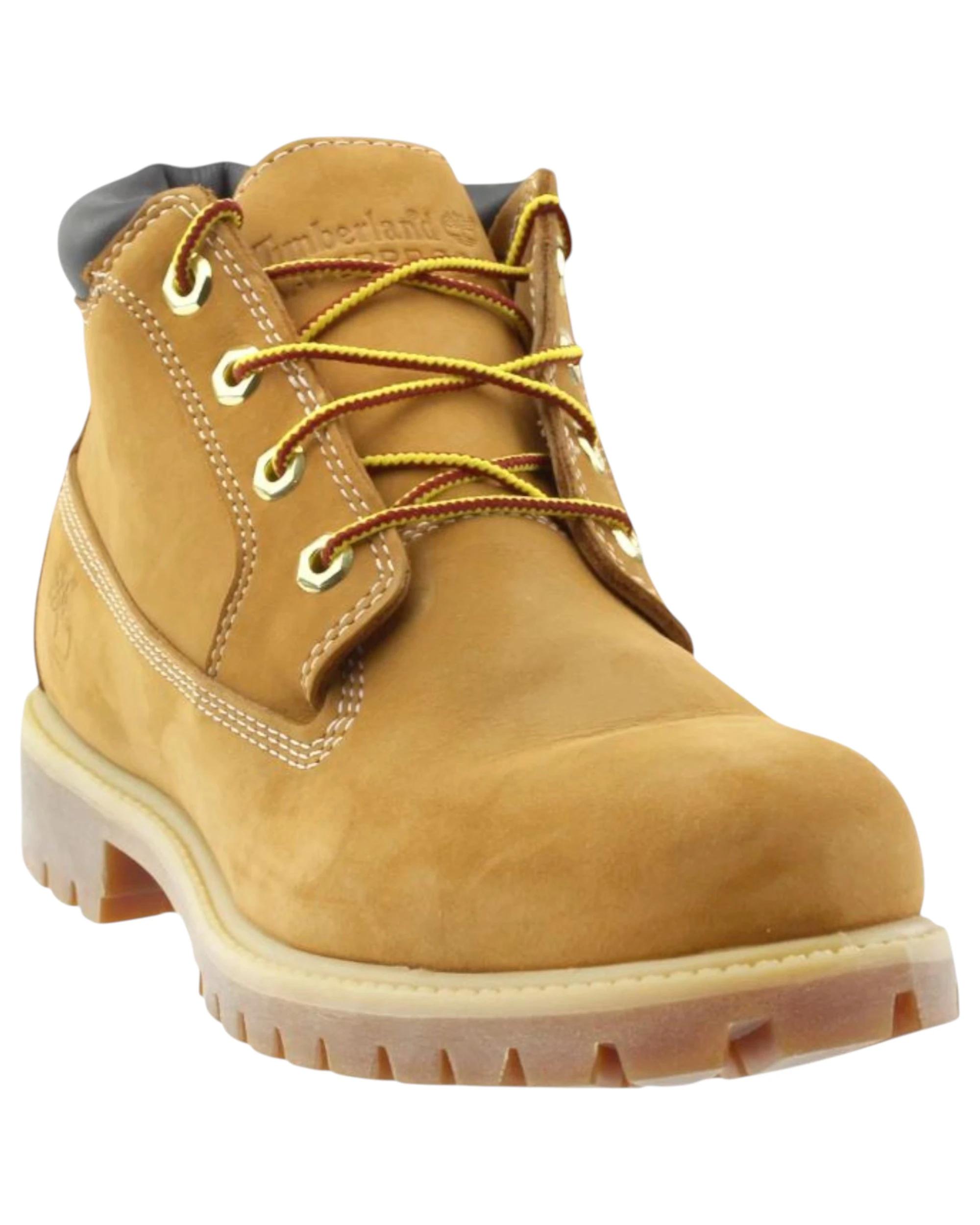 5 Timberland Mens Nelson Premium Wp Chukka Wide Wheat Nubuck Waterproof Boots WHEAT NUBUCK, 5 of 7
