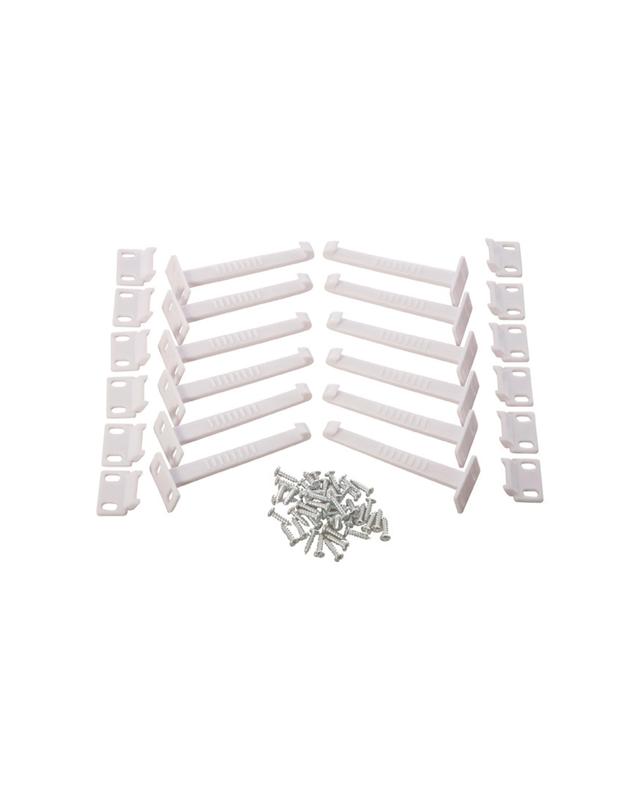 12pc Dreambaby Self-locking Cabinet Drawer Baby Children Safety Catches - W