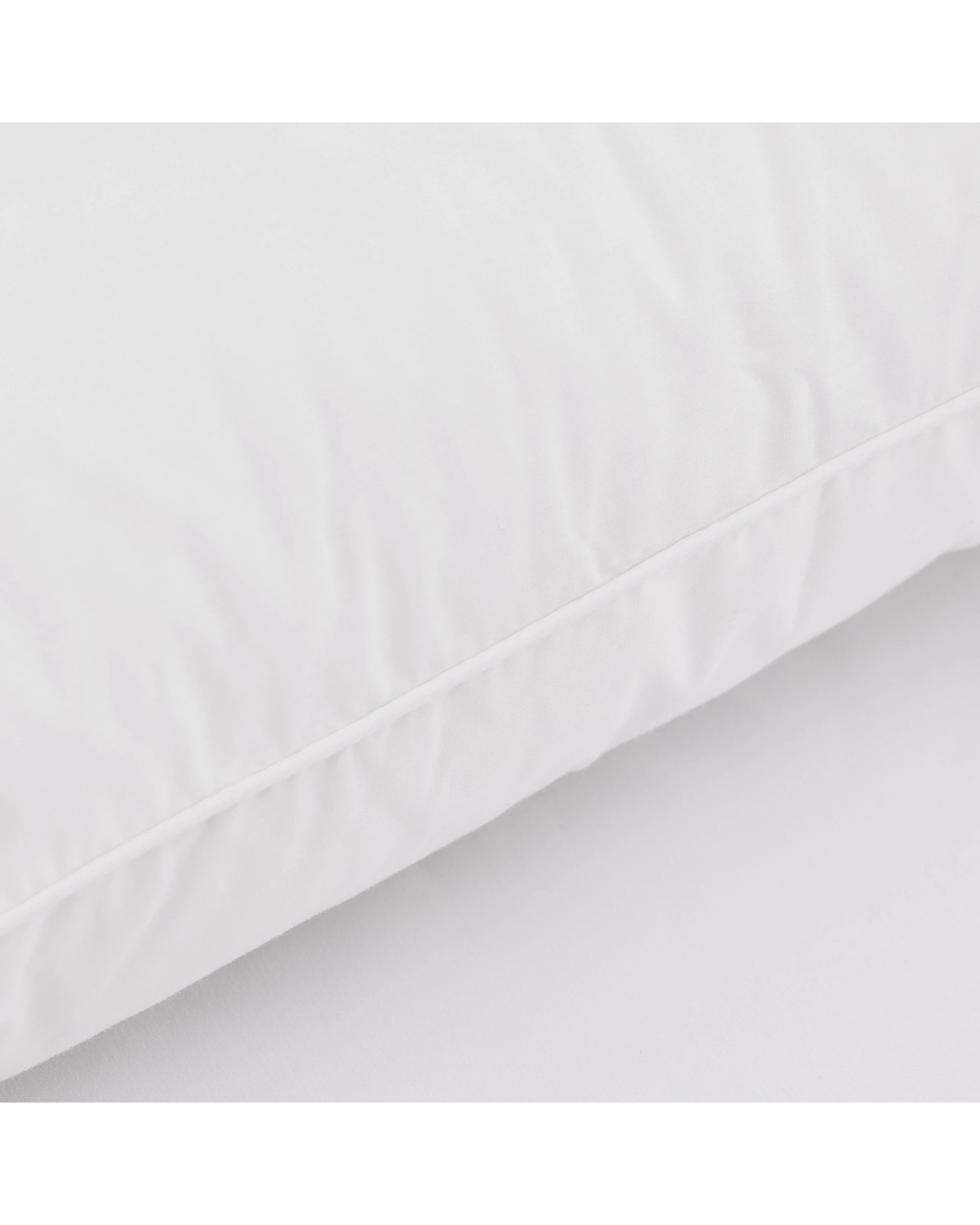 5 Dreamaker Cotton Cover Bamboo Blend Pillow Medium Profile Twin Pack - White, 5 of 6