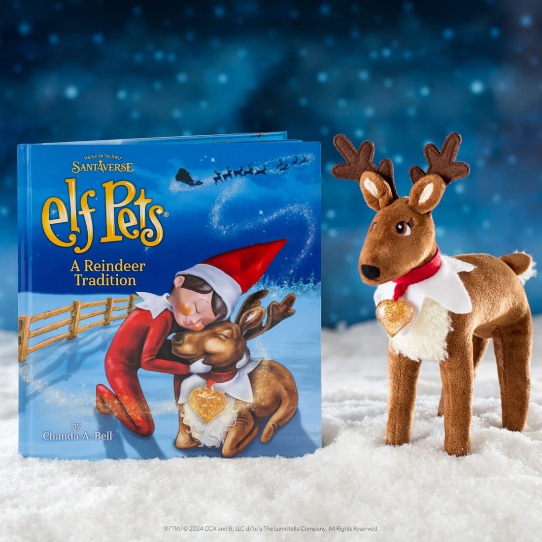 4 Elf Pets: A Reindeer Tradition by Chanda A. Bell - Book, 4 of 8