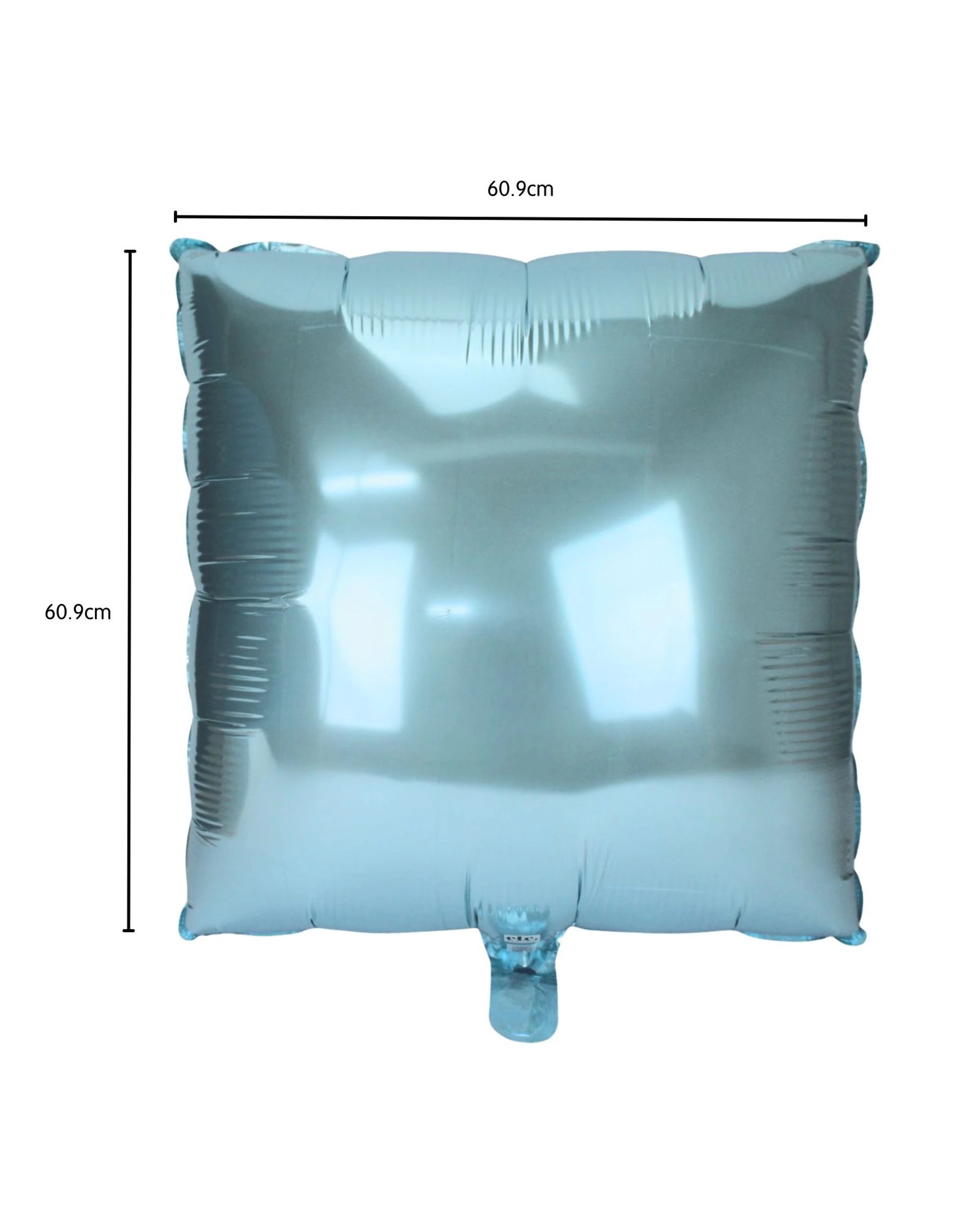 6 Meteor Double Sided 60cm Square Foil Backdrop Balloon - Blue, 6 of 10