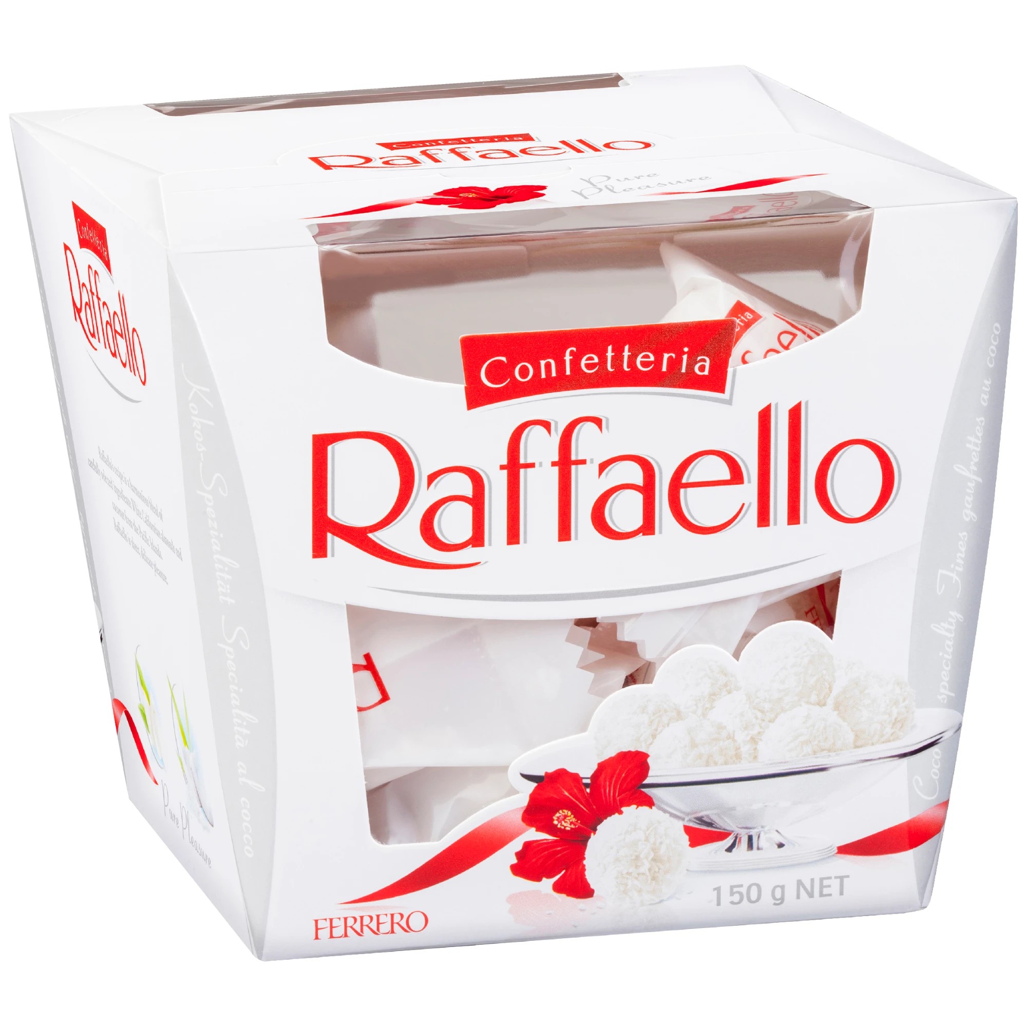 1 15 Piece Confetteria Raffaello Coconut and Almond Ferrero Gift Box 150g, 1 of 7