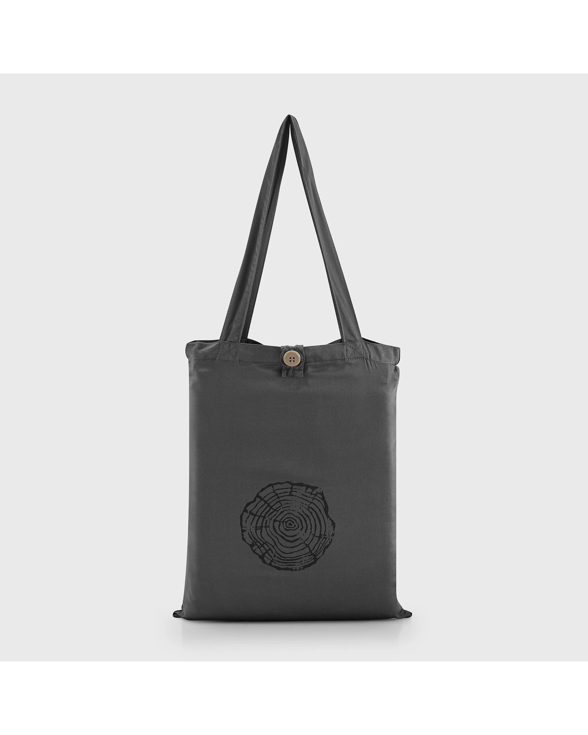 5 Natural Home 400TC 100% Bamboo Sateen Fitted Sheet Set - Single Bed - Charcoal, 5 of 5