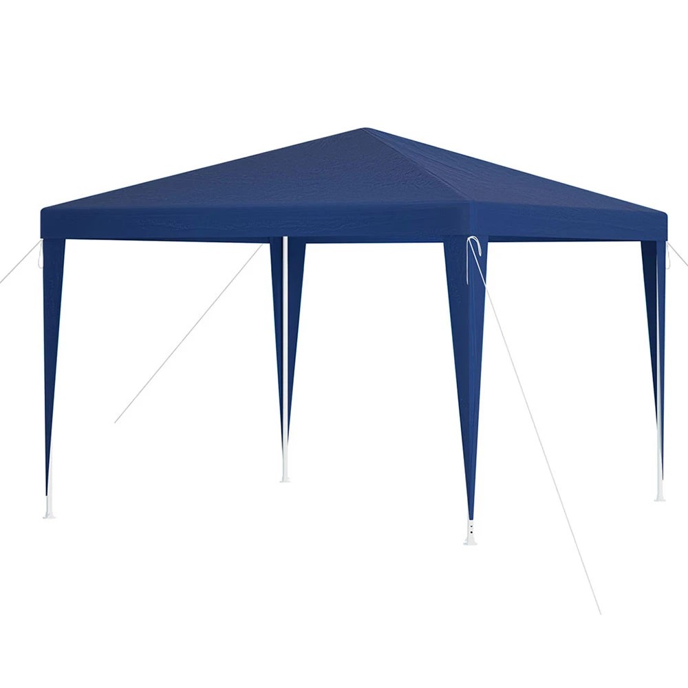 1 Instahut Gazebo 3x3m Wedding Party Marquee Tent Outdoor Event Camping Canopy Shade - Blue, 1 of 6