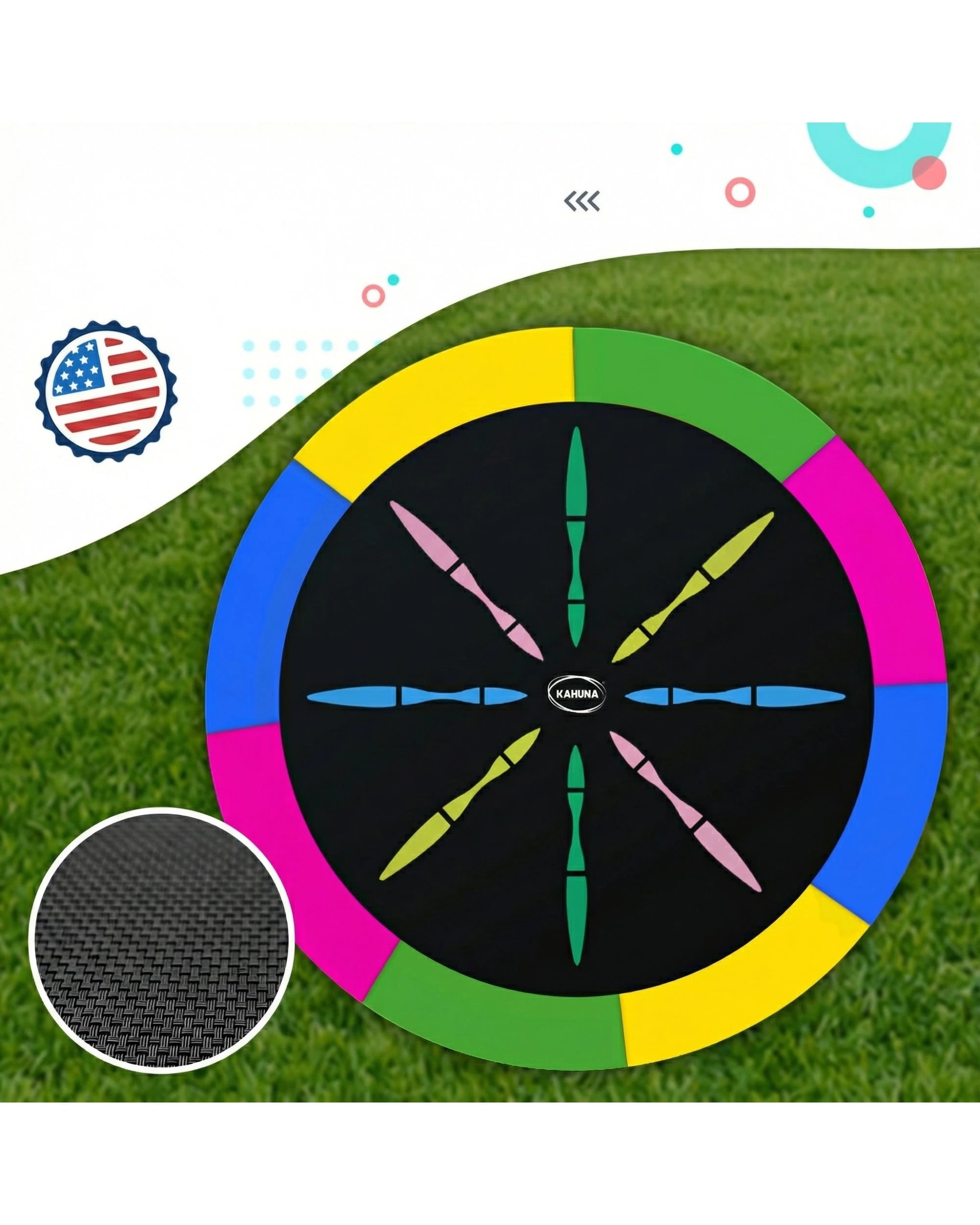 4 Kahuna 14ft Trampoline with LED Basketball Set and Roof - Assorted, 4 of 8