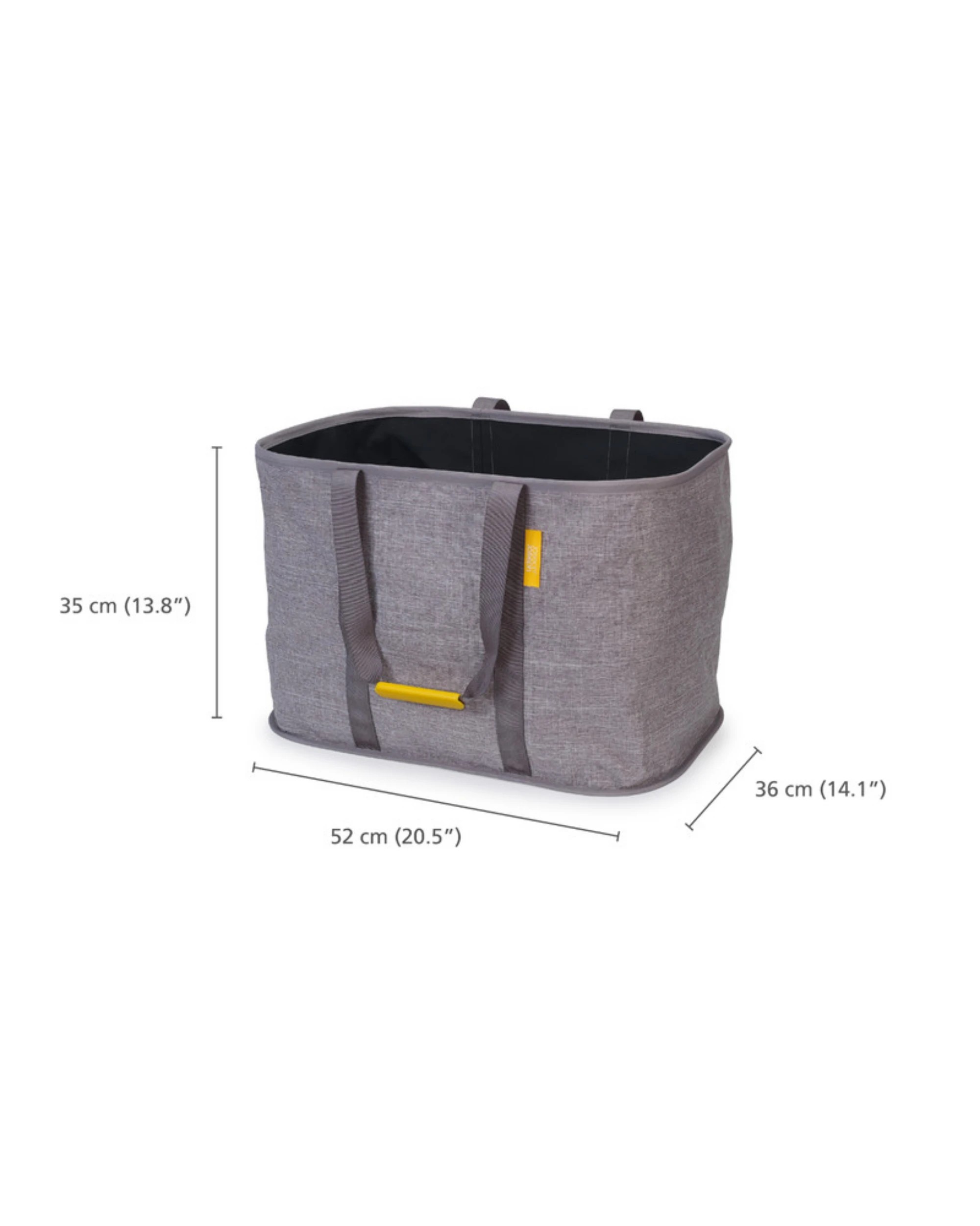 3 Joseph Joseph Hold-All Max Laundry Basket - Grey, 3 of 4