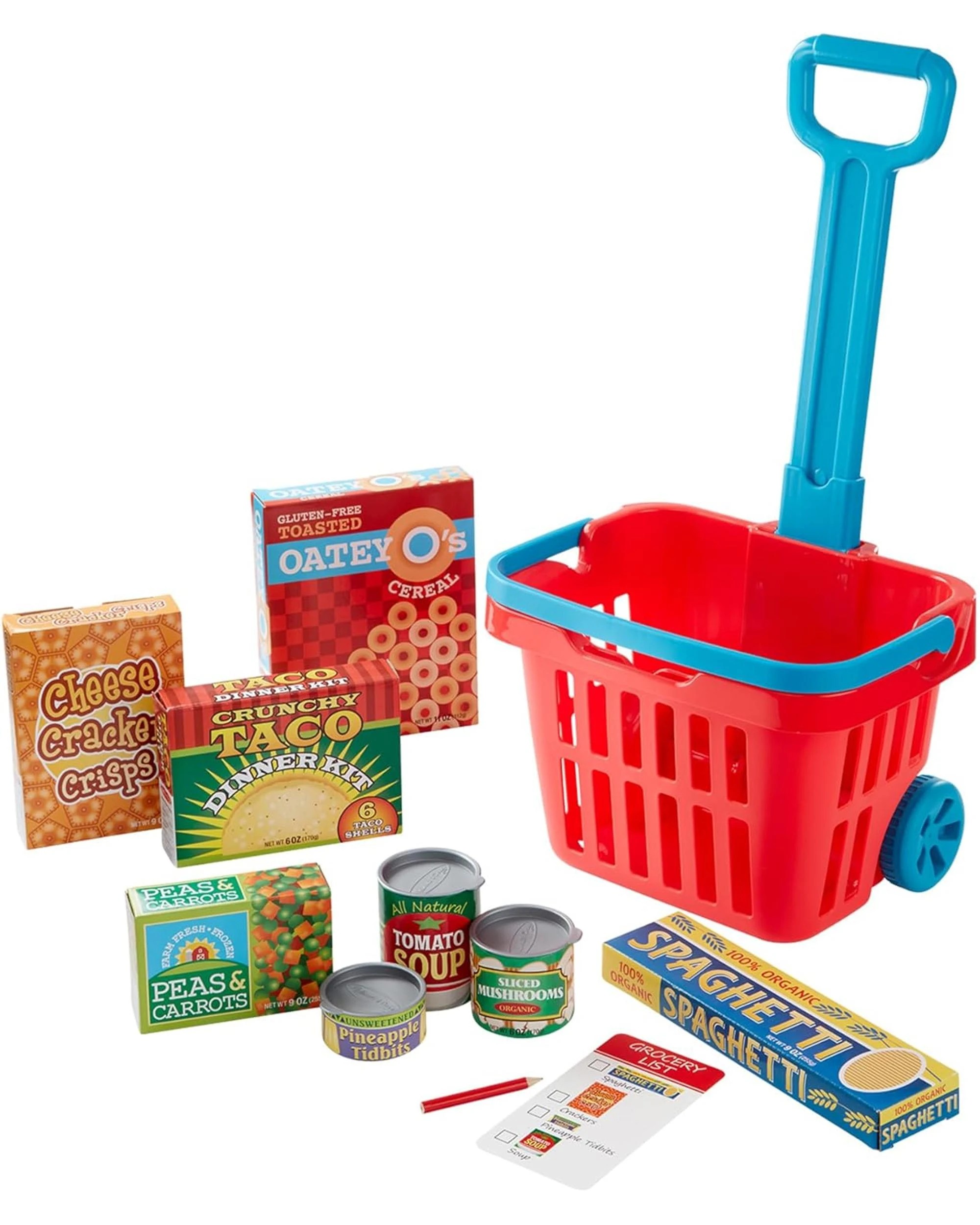 3 Melissa and Doug Fill and Roll Grocery Basket Play Set, 3 of 5