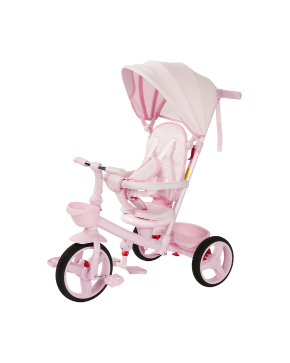 4 in 1 Canopy Trike - Pink