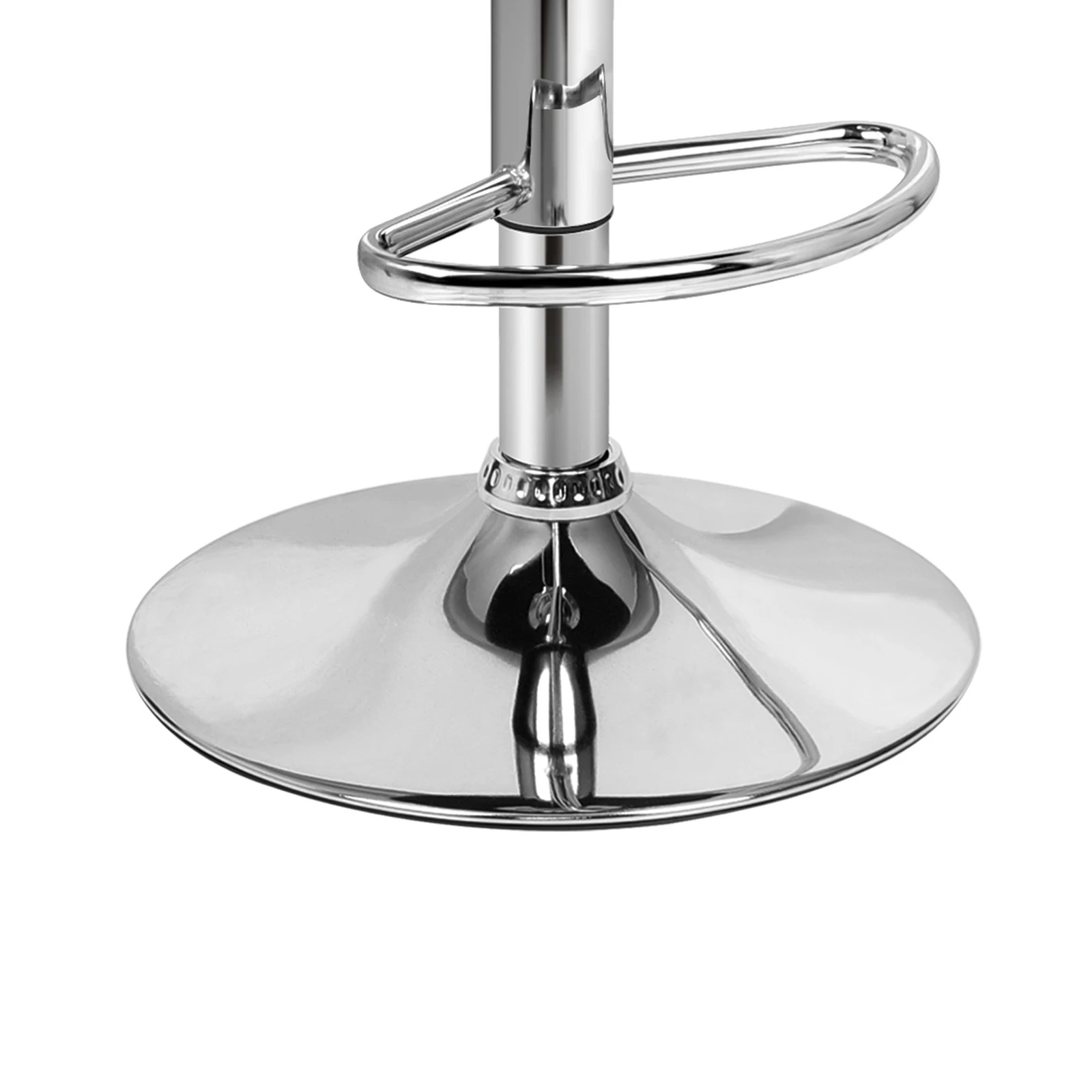 5 Alfordson 2x Bar Stools Ovadia Kitchen Swivel Chair Boucle Gas Lift - White, 5 of 8