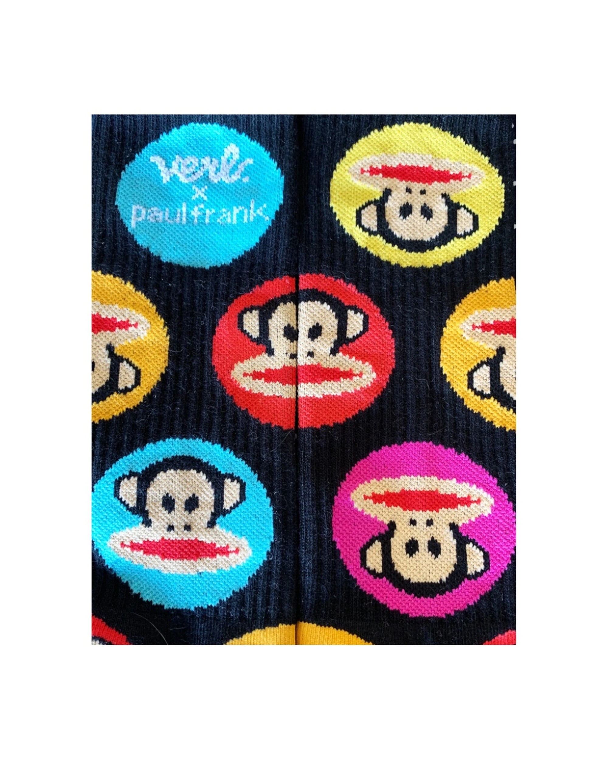 4 Verb. X Paul Frank Polka Dot Mens Socks - 8-11, 4 of 4
