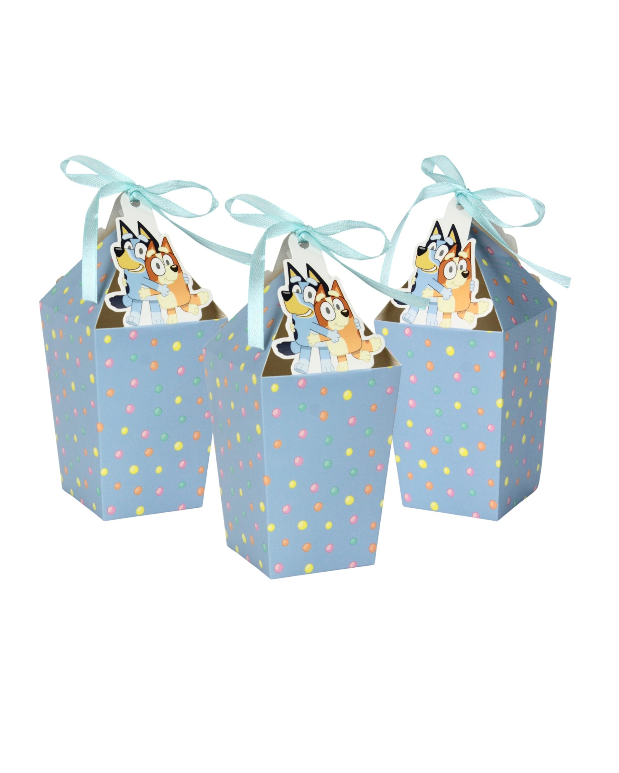 1 CCDS Bluey Lolly Treat Boxes Pack of 8 - Blue, 1 of 4