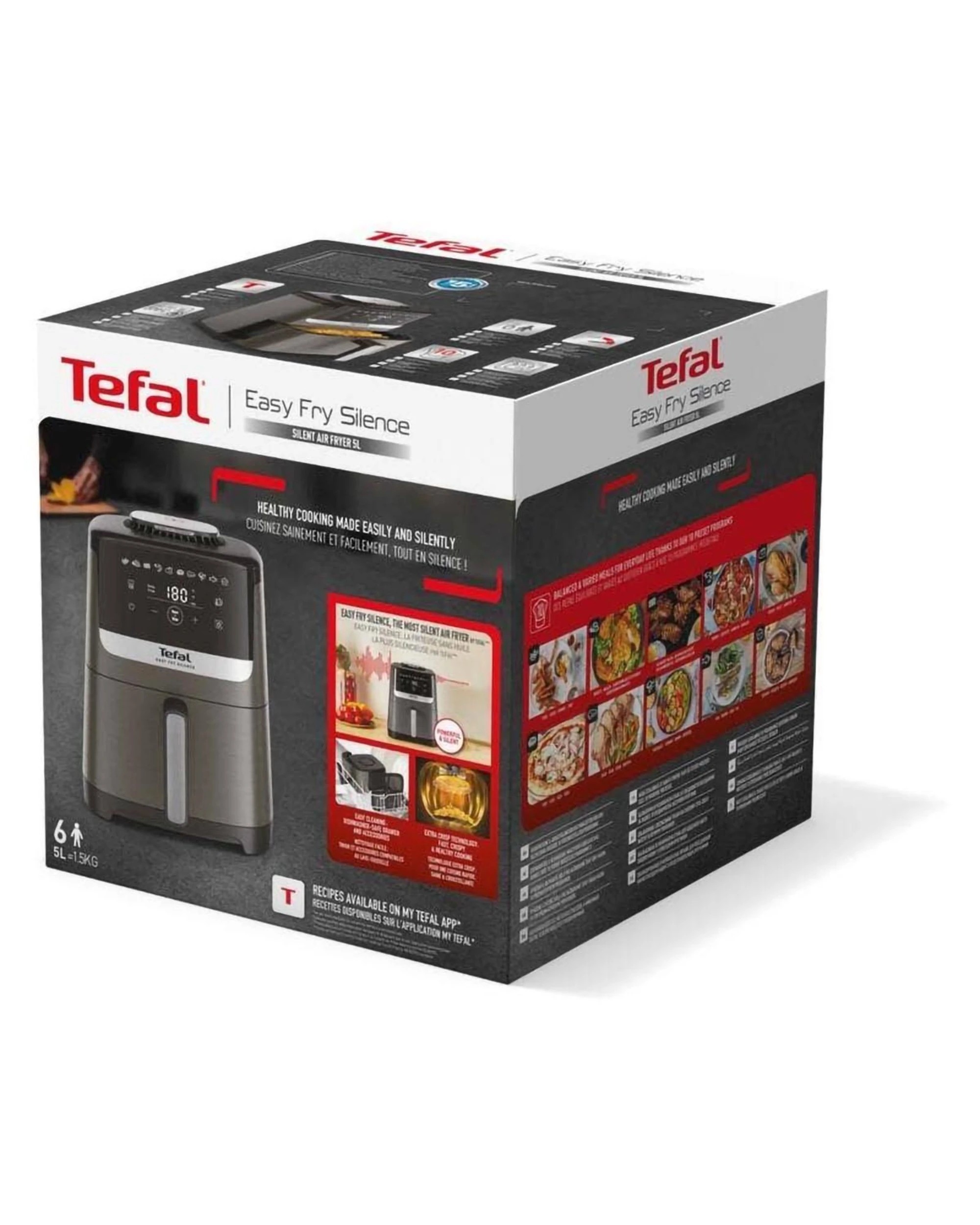 2 Tefal Silence Easyfry - BLACK, 2 of 3