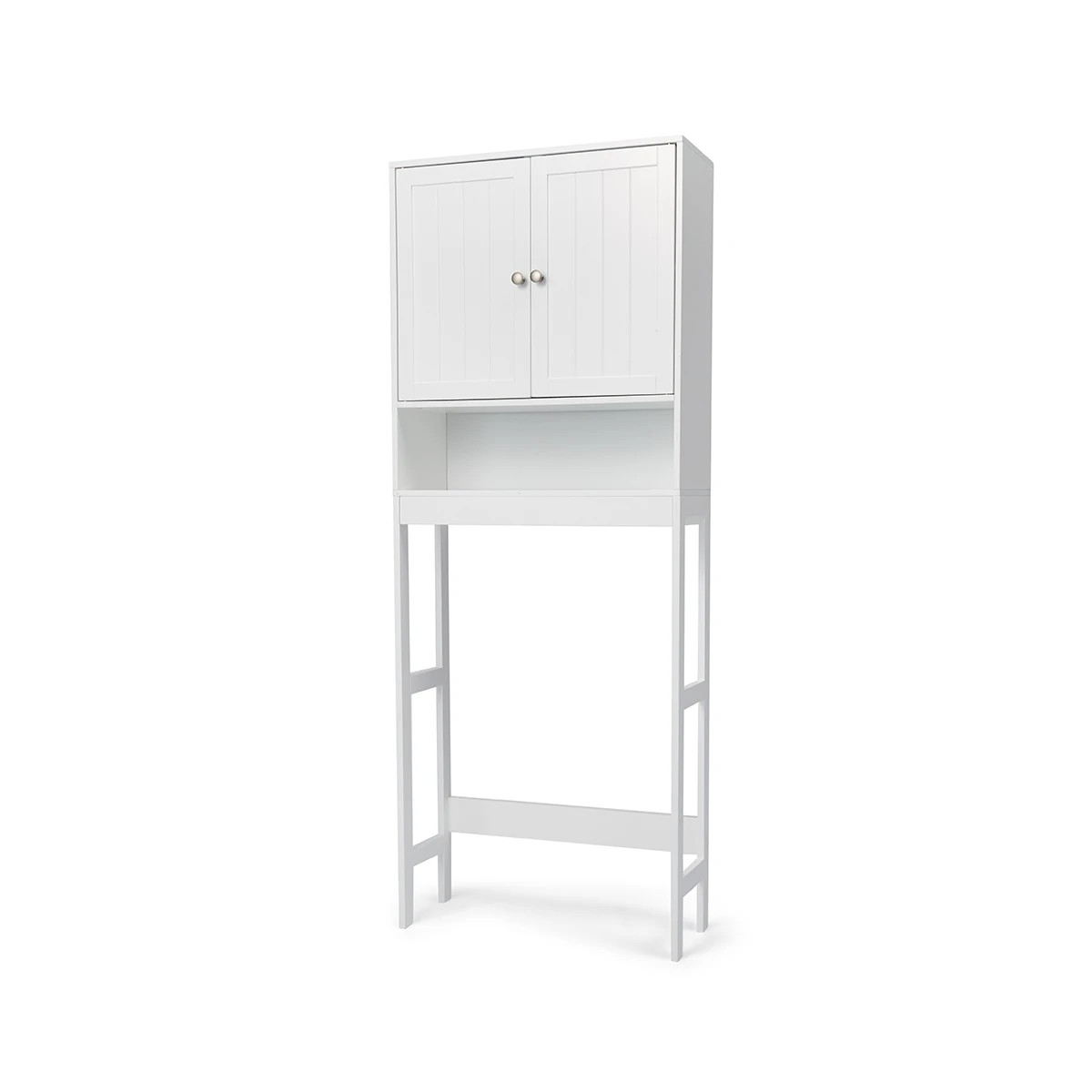 9 Over Toilet Panelled Shelf Unit, 9 of 9