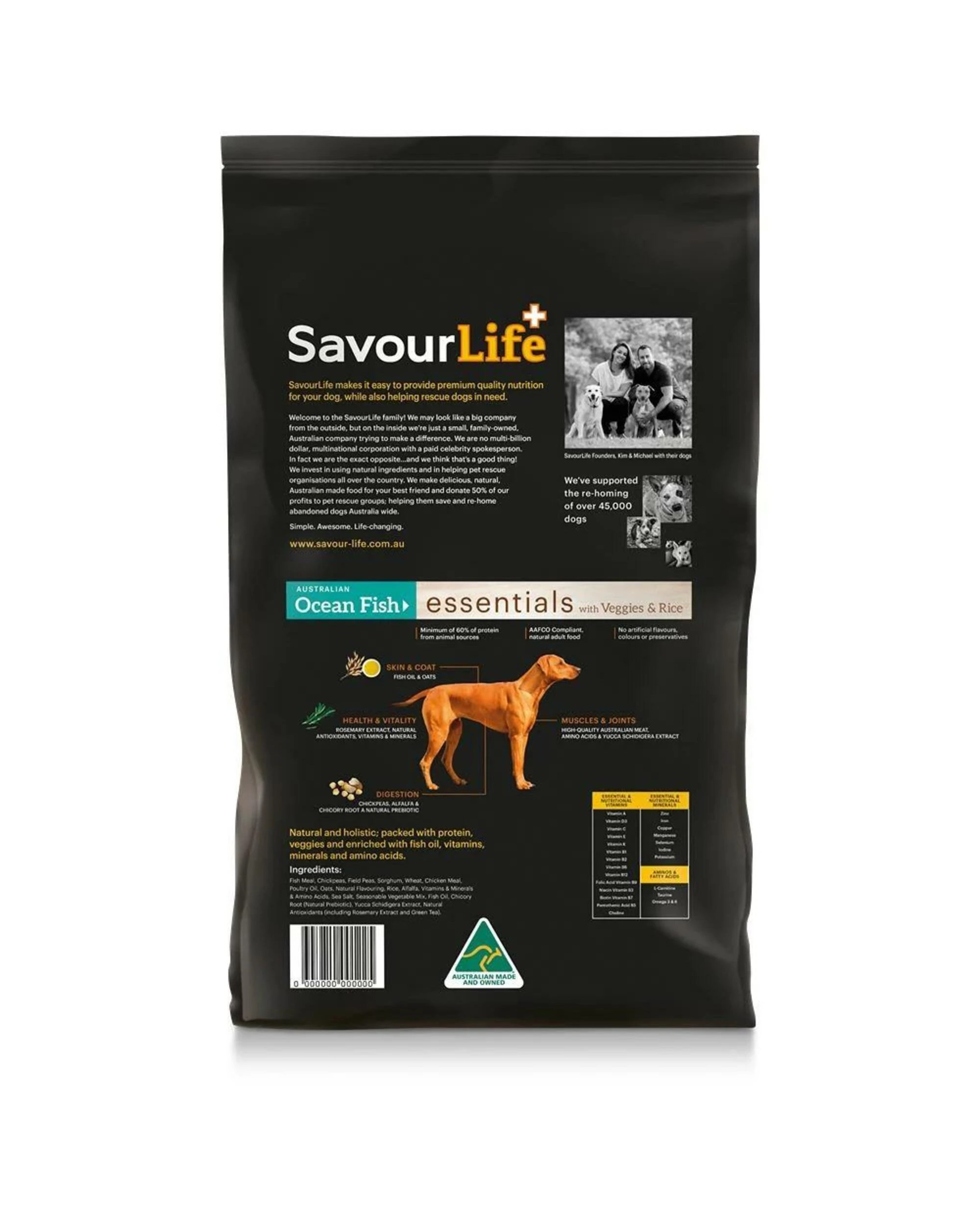 2 Savourlife Essentials Adult Ocean Fish 15kg, 2 of 2