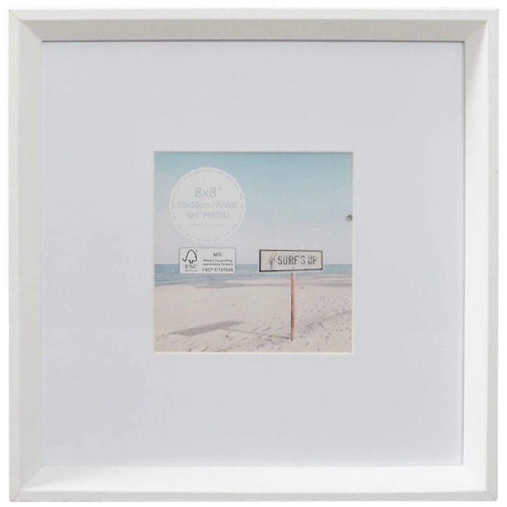1 Adventure 8x8" Frame White, 1 of 4