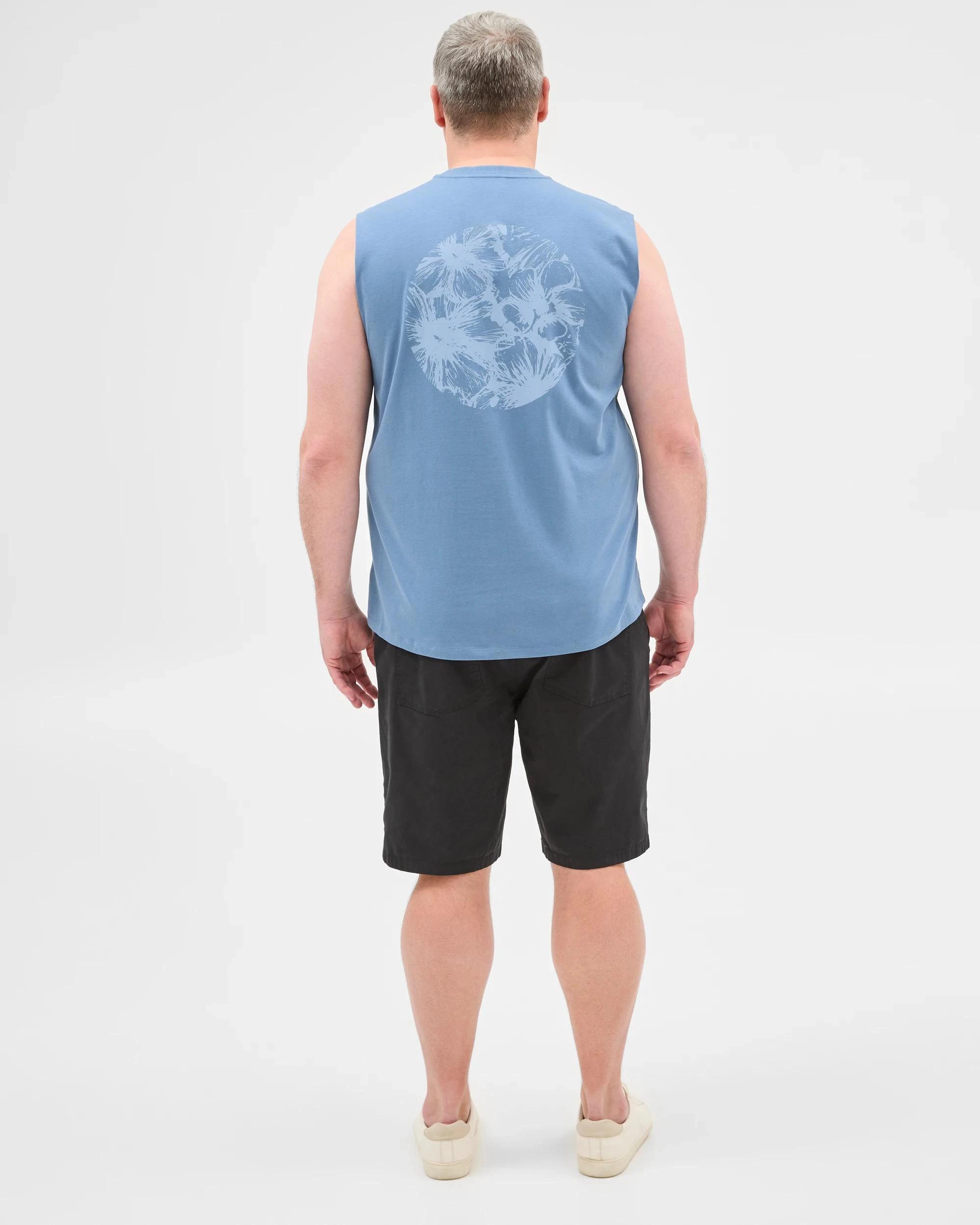 5 Target Plus Size Australian Cotton Print Tank Top BLUE, 5 of 6