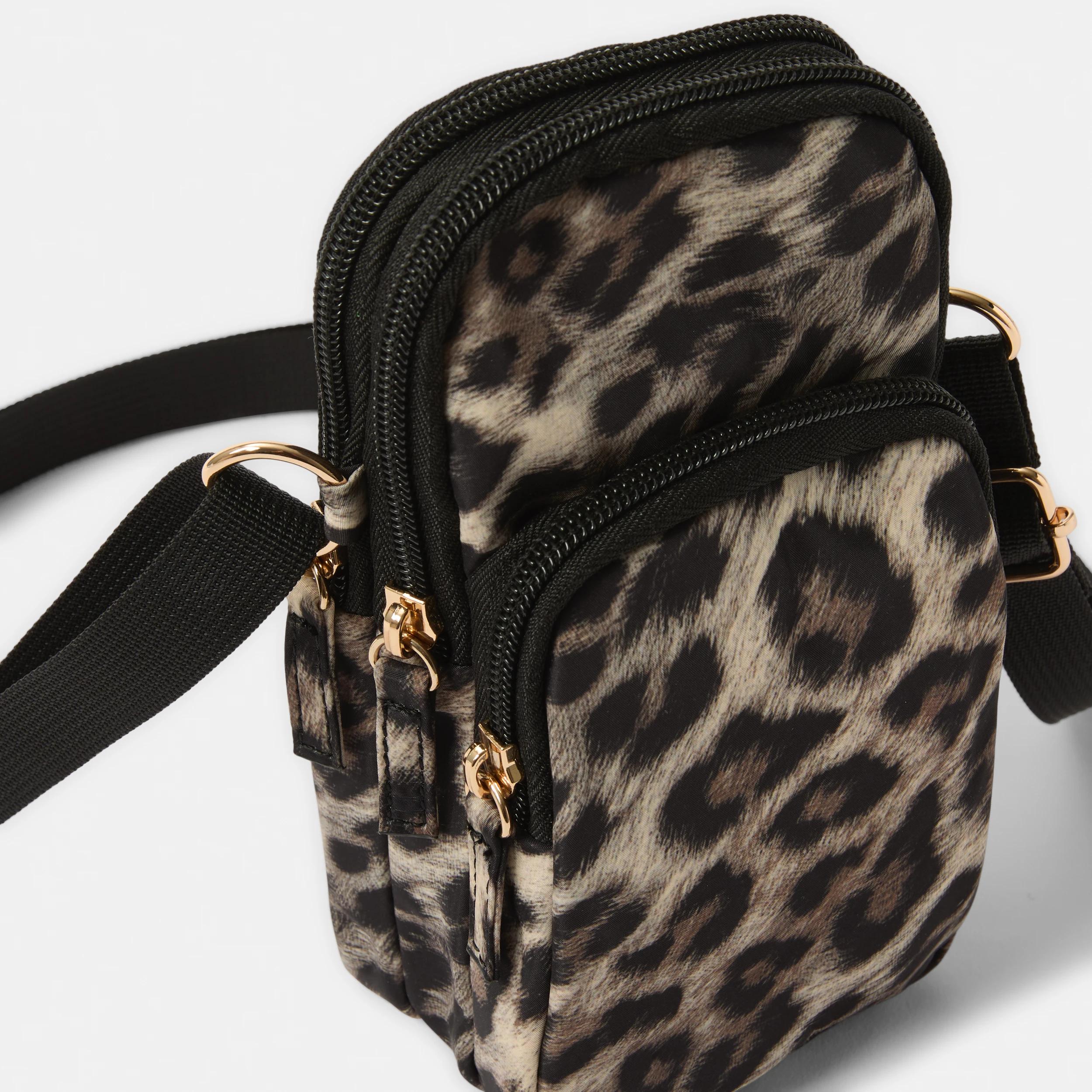 4 Urban Phone Bag LEOPARD NAT BEIGE, 4 of 4