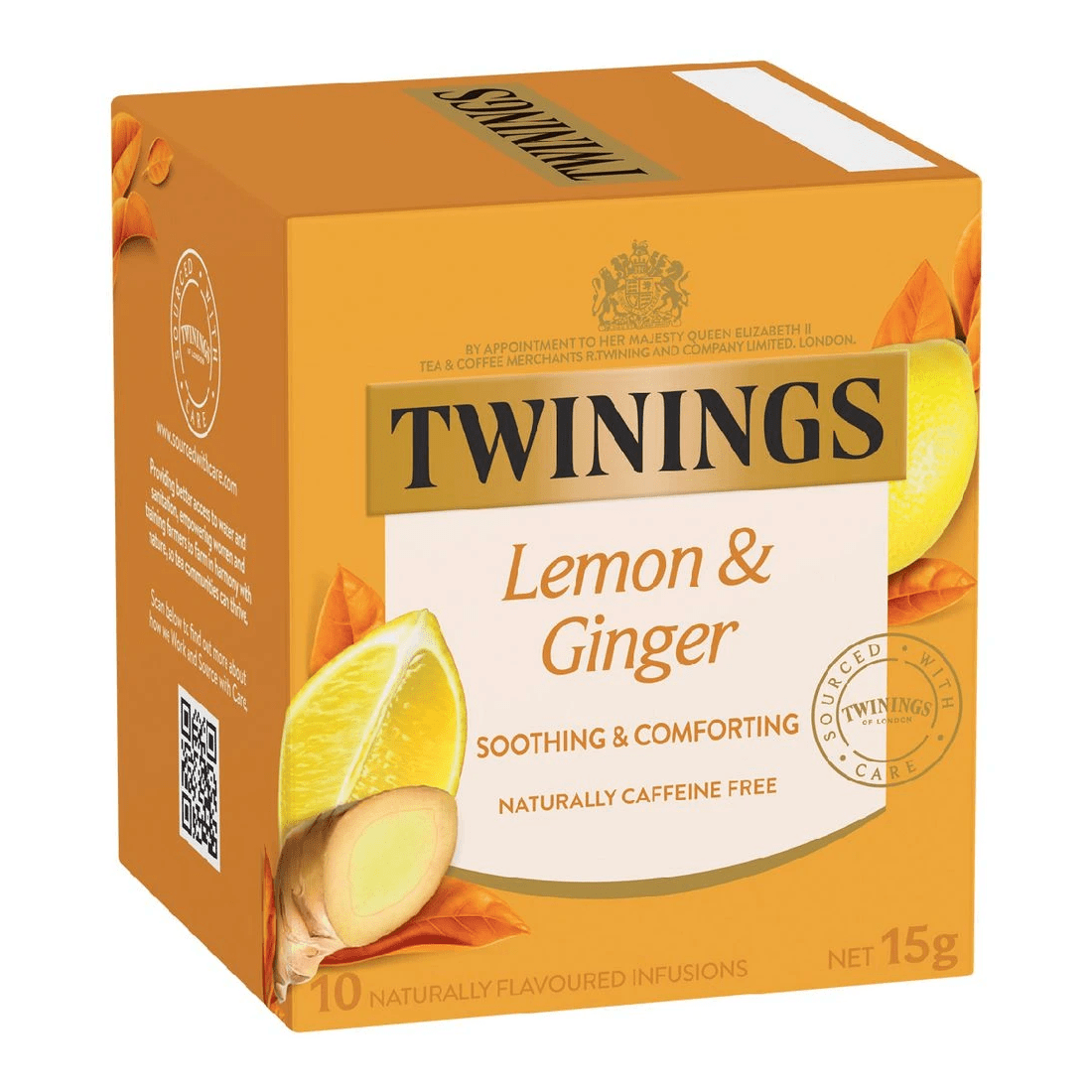 1 Twinings Lemon and Ginger Tea 10 Pack, 1 of 4