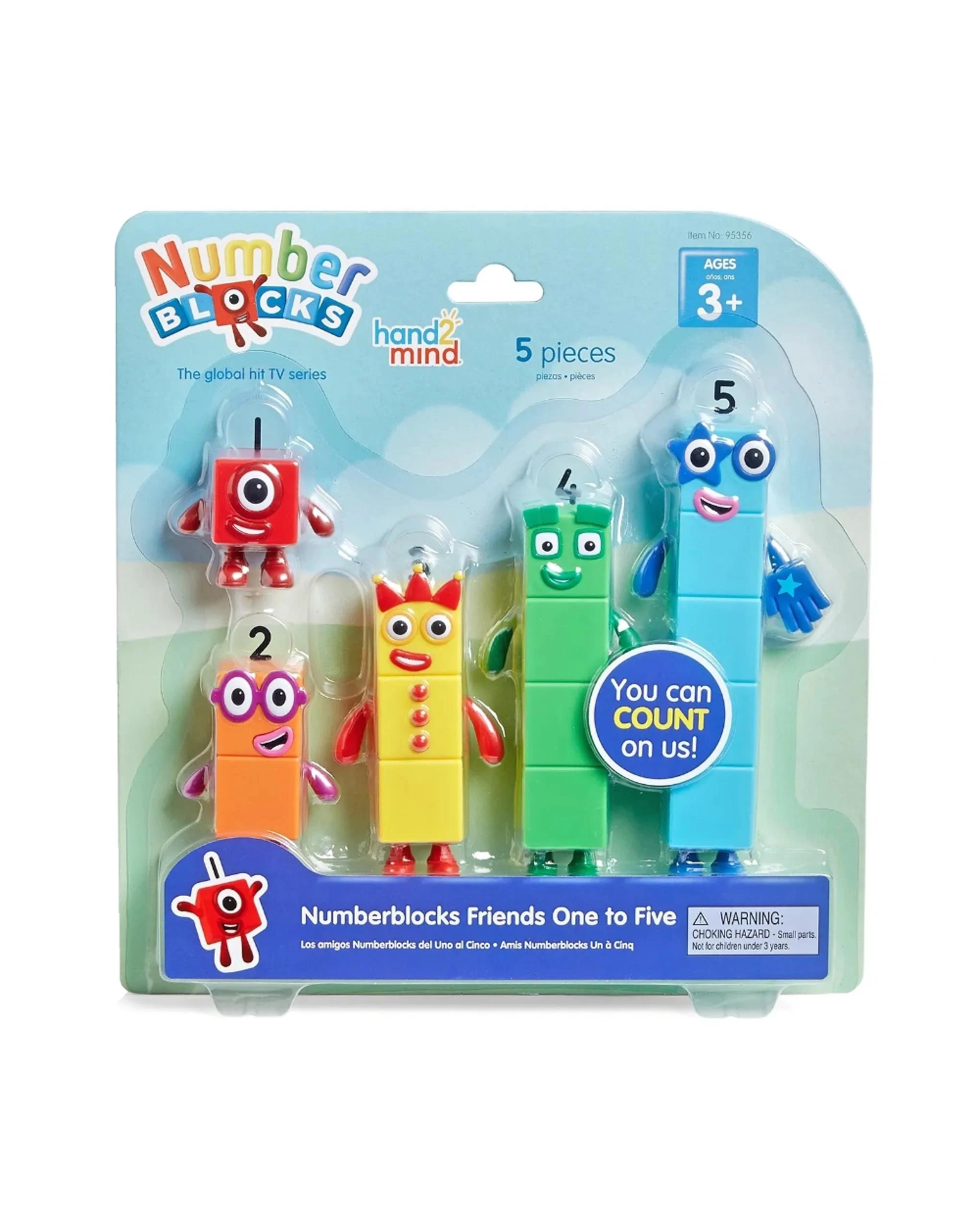 1 Numberblocks Friends One to Five Figure Set, 1 of 3