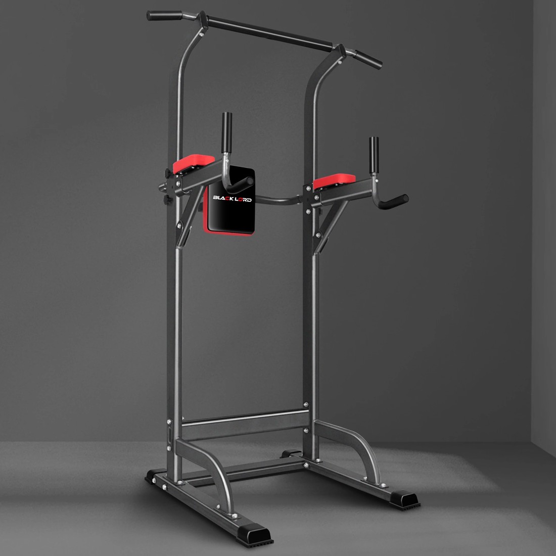 3 Black Lord Power Tower Chin Up Bar Push Pull Up Weight Bench Gym Station, 3 of 7