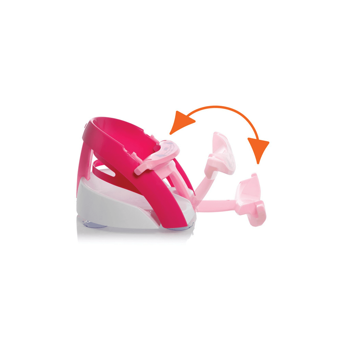 2 Dreambaby Baby Premium Bath Seat 5-10m - Pink, 2 of 3